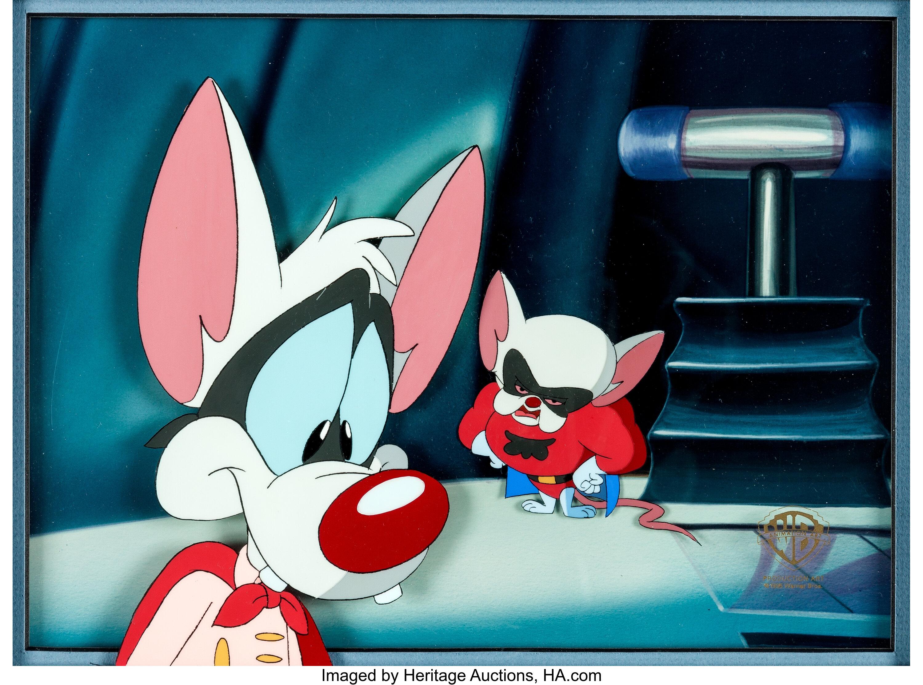 Pinky And The Brain Original Production Cel: Pinky and Brain