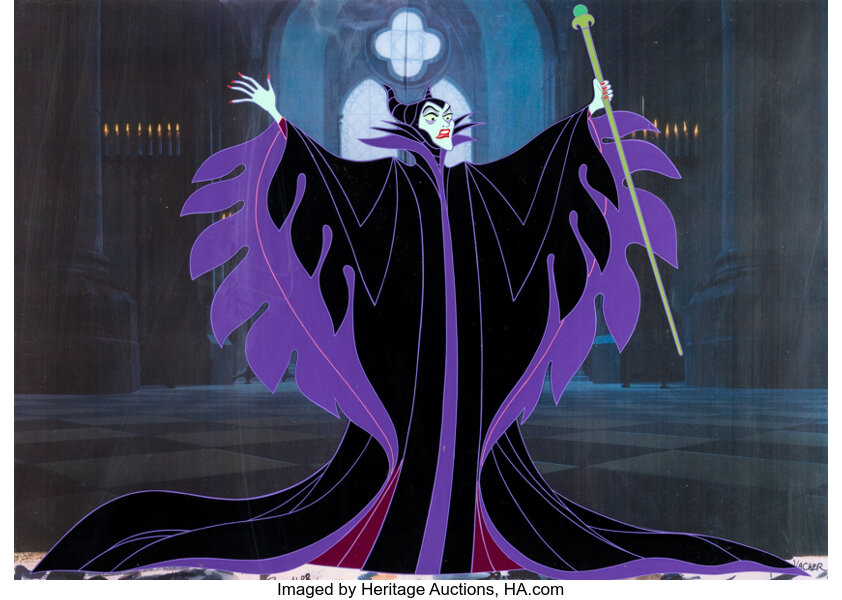 Sleeping Beauty Maleficent Color Model Cel (Walt Disney, c. 1959/, Lot  #99692