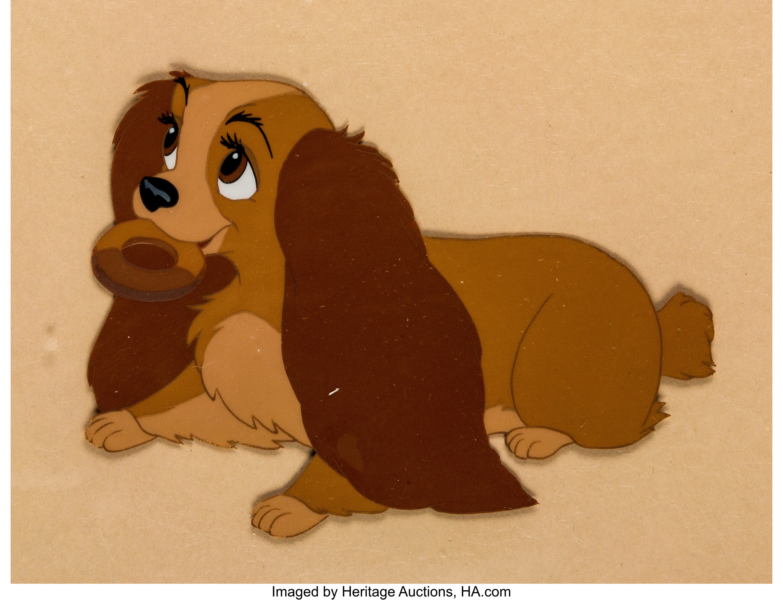 Lady and the Tramp Production Cel (Walt Disney, 1955