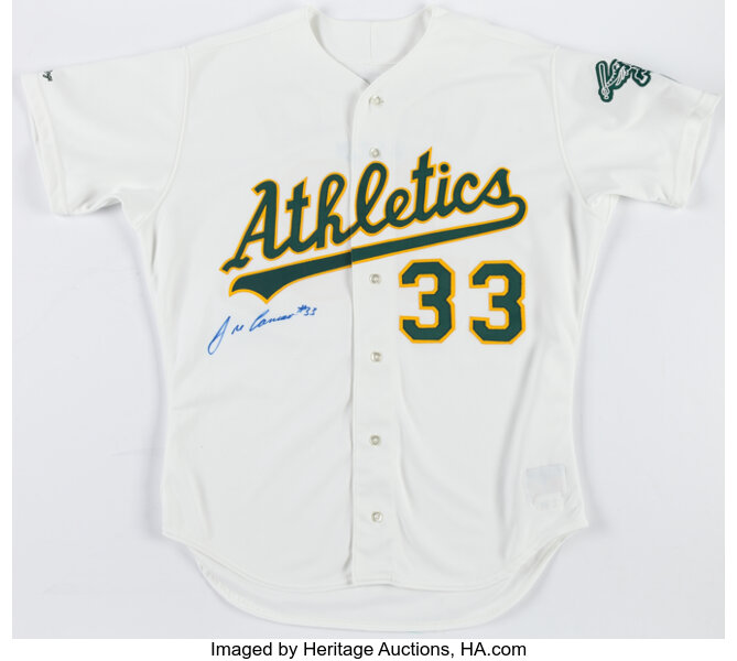 Jose Canseco Signed Jersey (D&A)