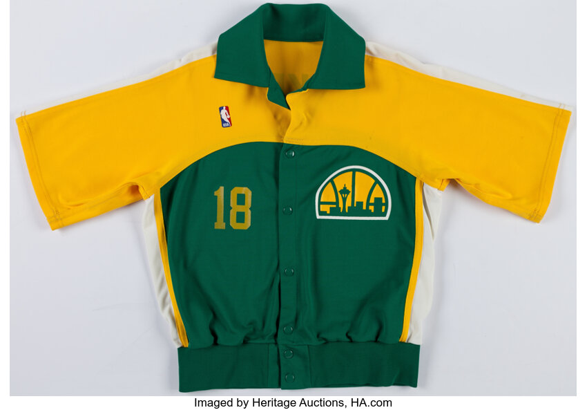 Seattle SuperSonics 1977-1989 Home Jersey