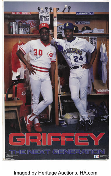 Ken Griffey Jr. Seattle Mariners Poster