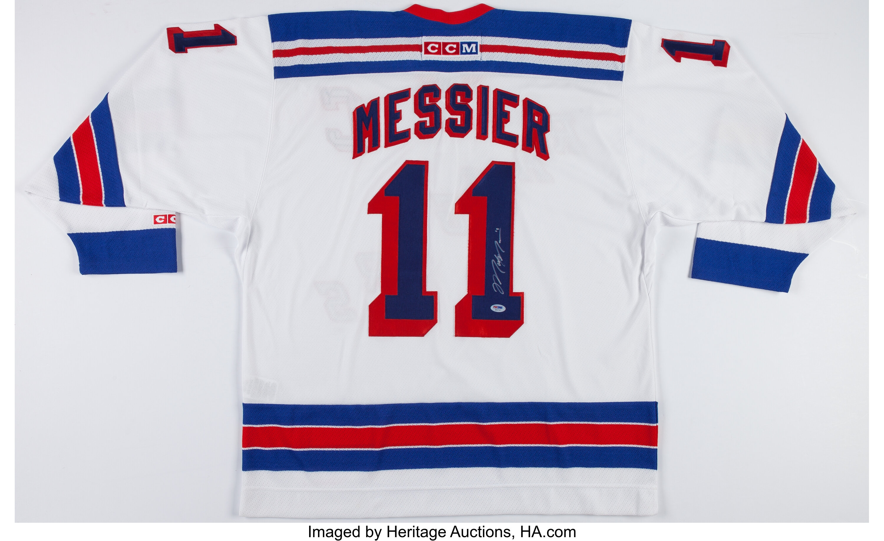 Mark Messier Autographed New York Rangers Fanatics Reverse Retro