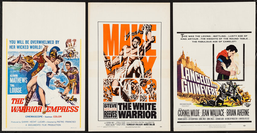 The Warrior Empress Others Lot Columbia 1960 Window Cards 3 Lot Heritage Auctions