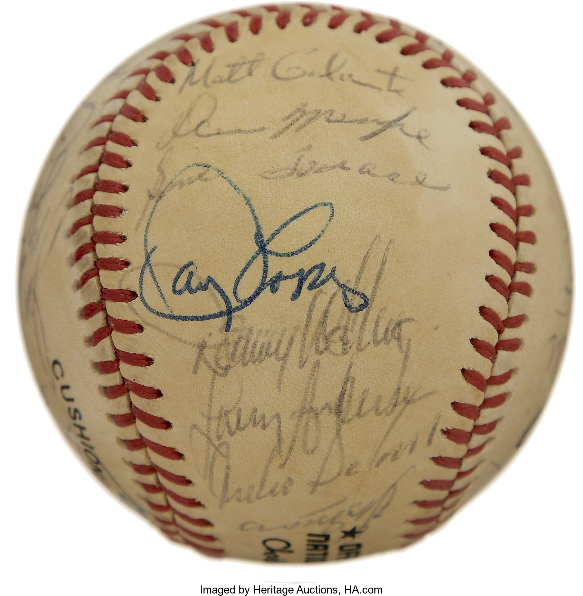 Circa 1989 Houston Astros Team Signed Baseball (25 Signatures