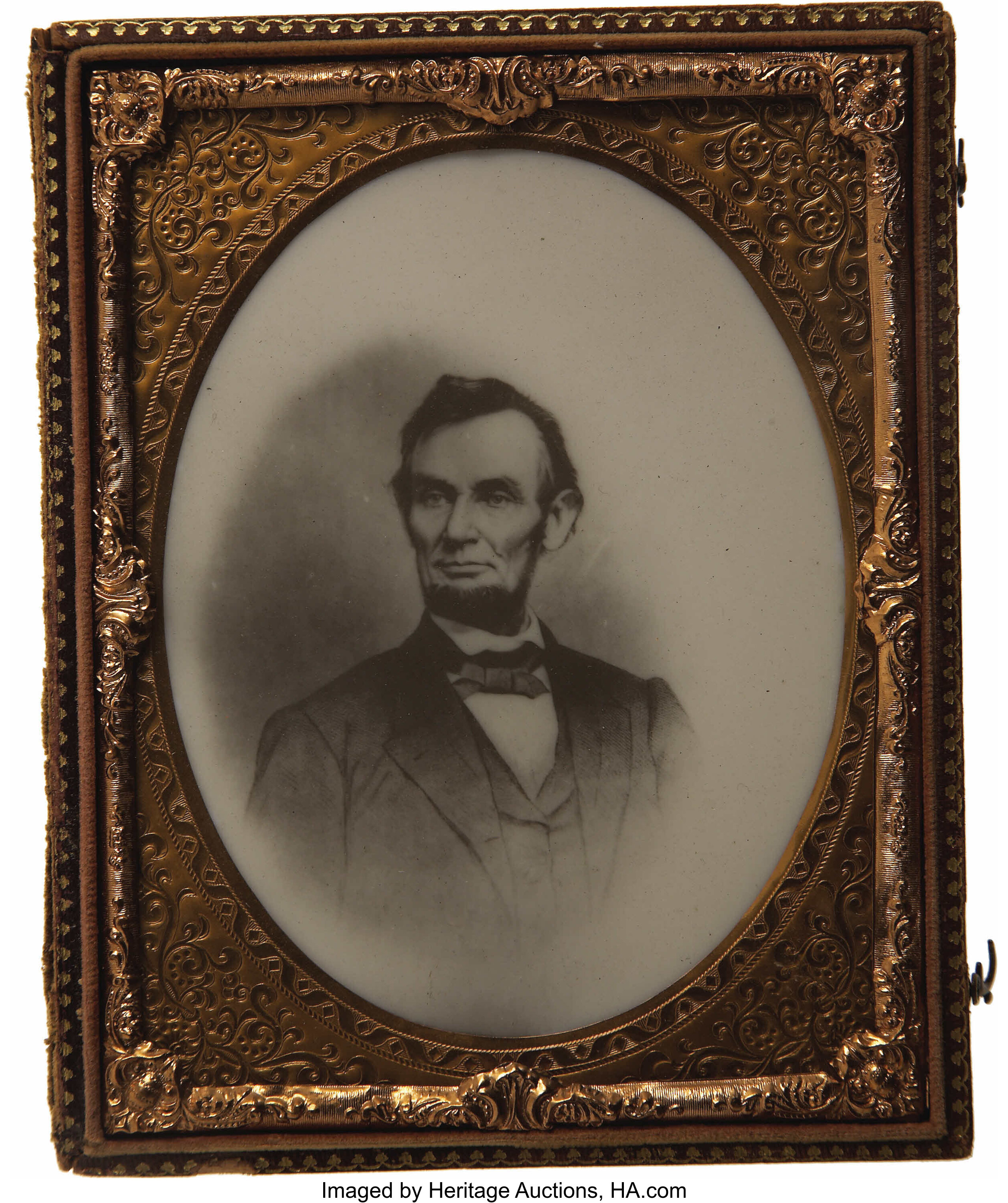 Abraham Lincoln: A Rare Large Half Plate 