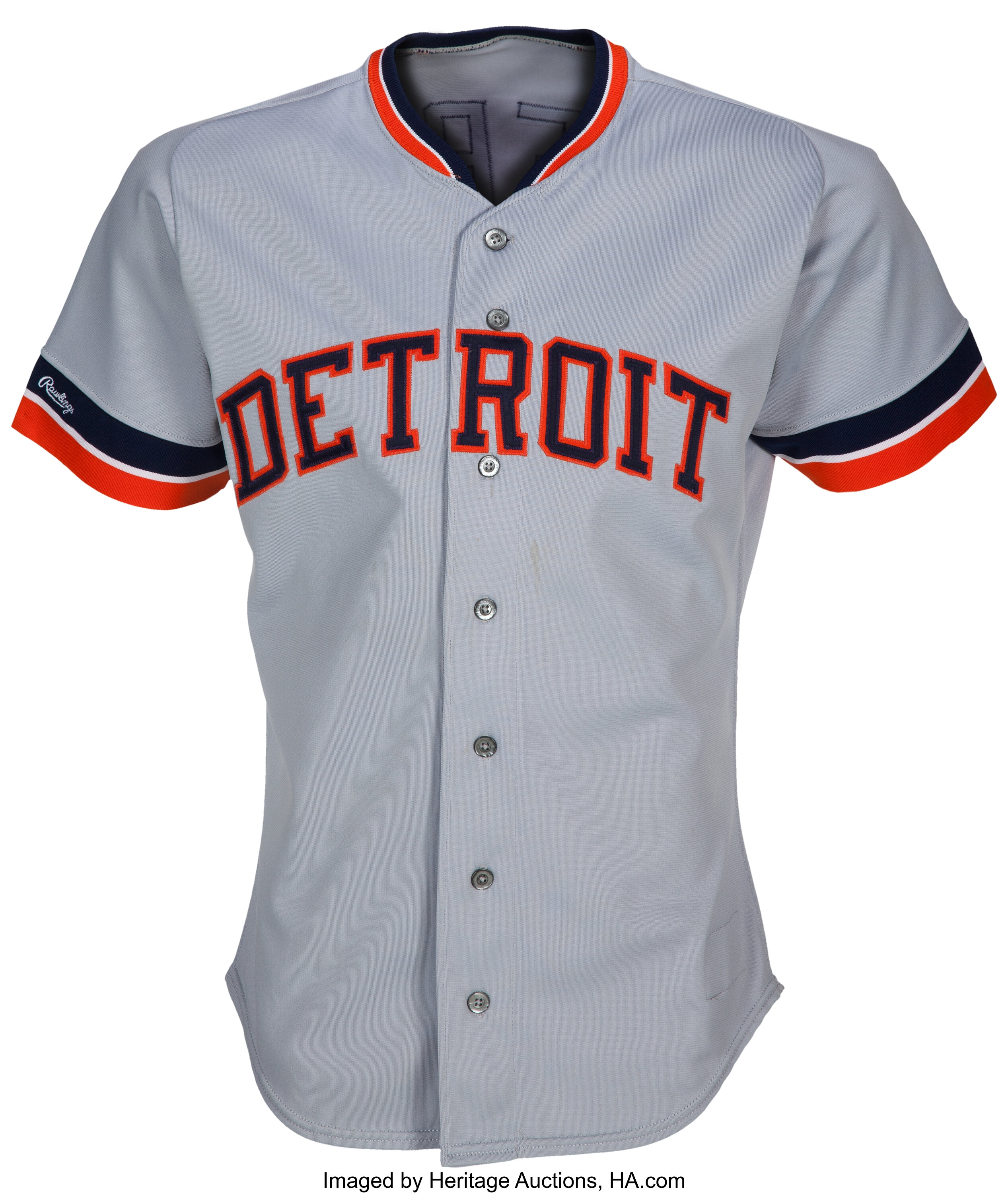 1989 Sparky Anderson Game Worn Detroit Tigers Jersey.  Baseball