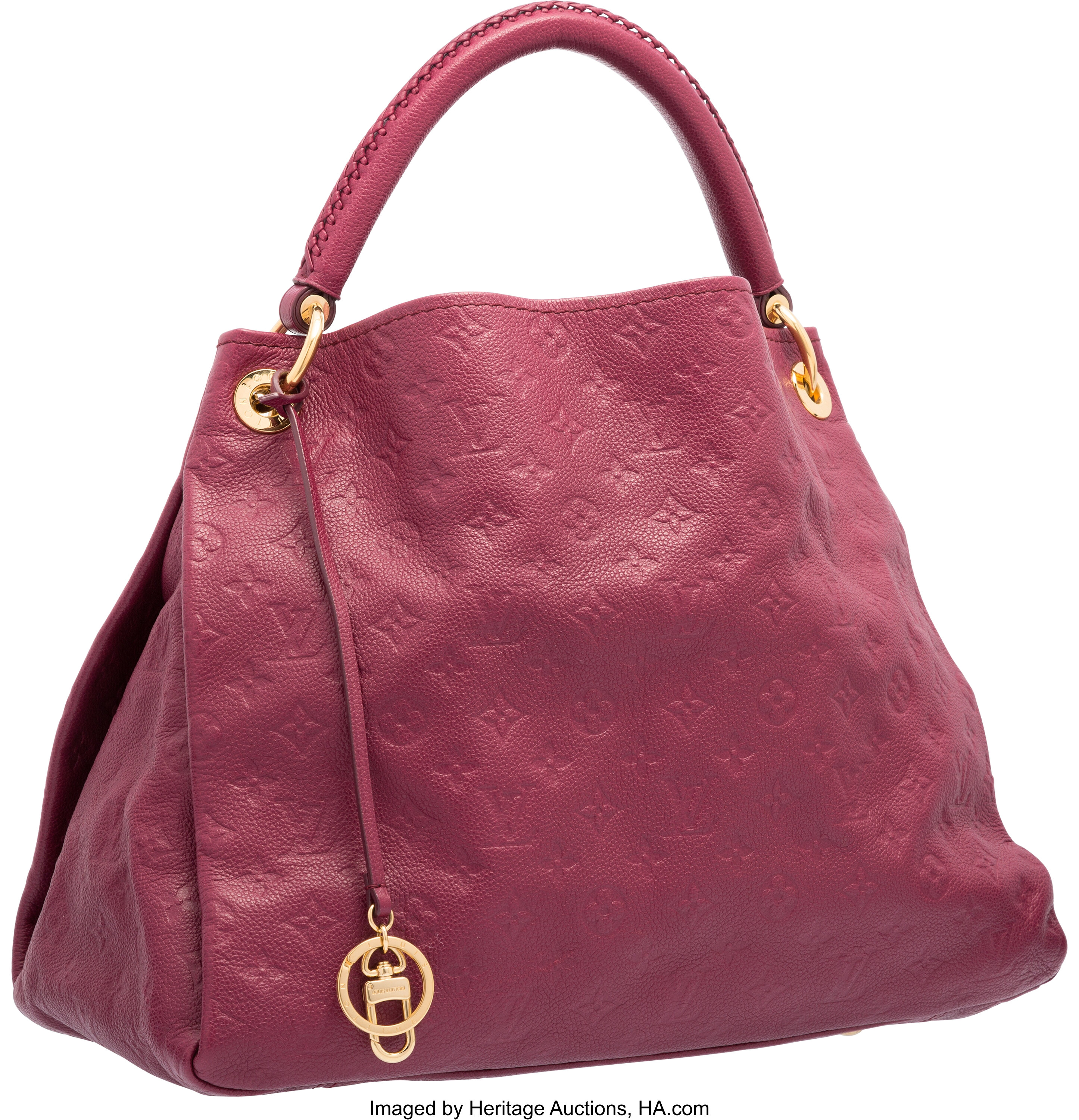 LOUIS VUITTON Pomme d'Amour Red Monogram Vernis Alma GM Bag Great  Condition