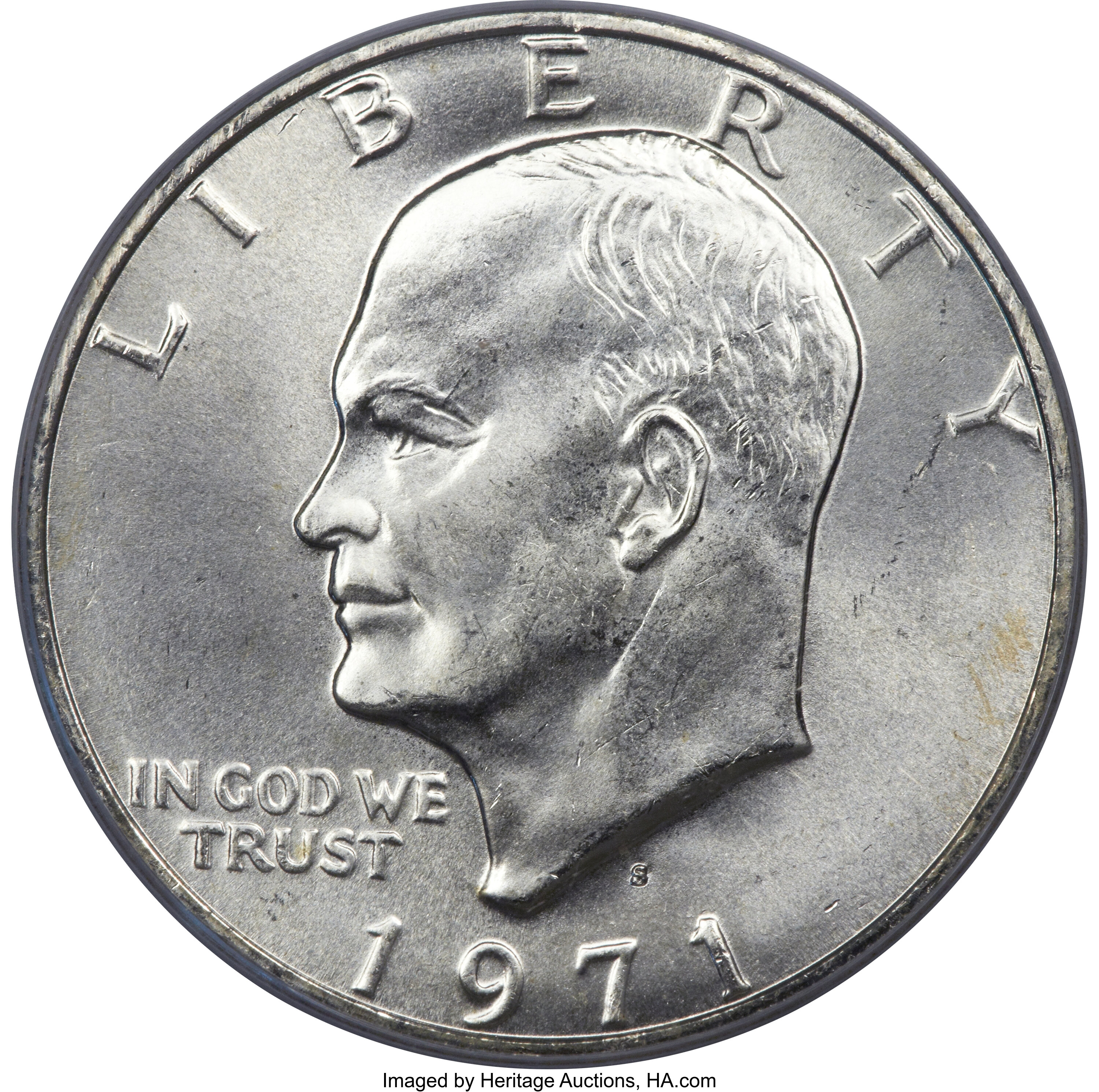 1971-S $1 Silver MS68 PCGS.... Eisenhower Dollars | Lot #6206 ...