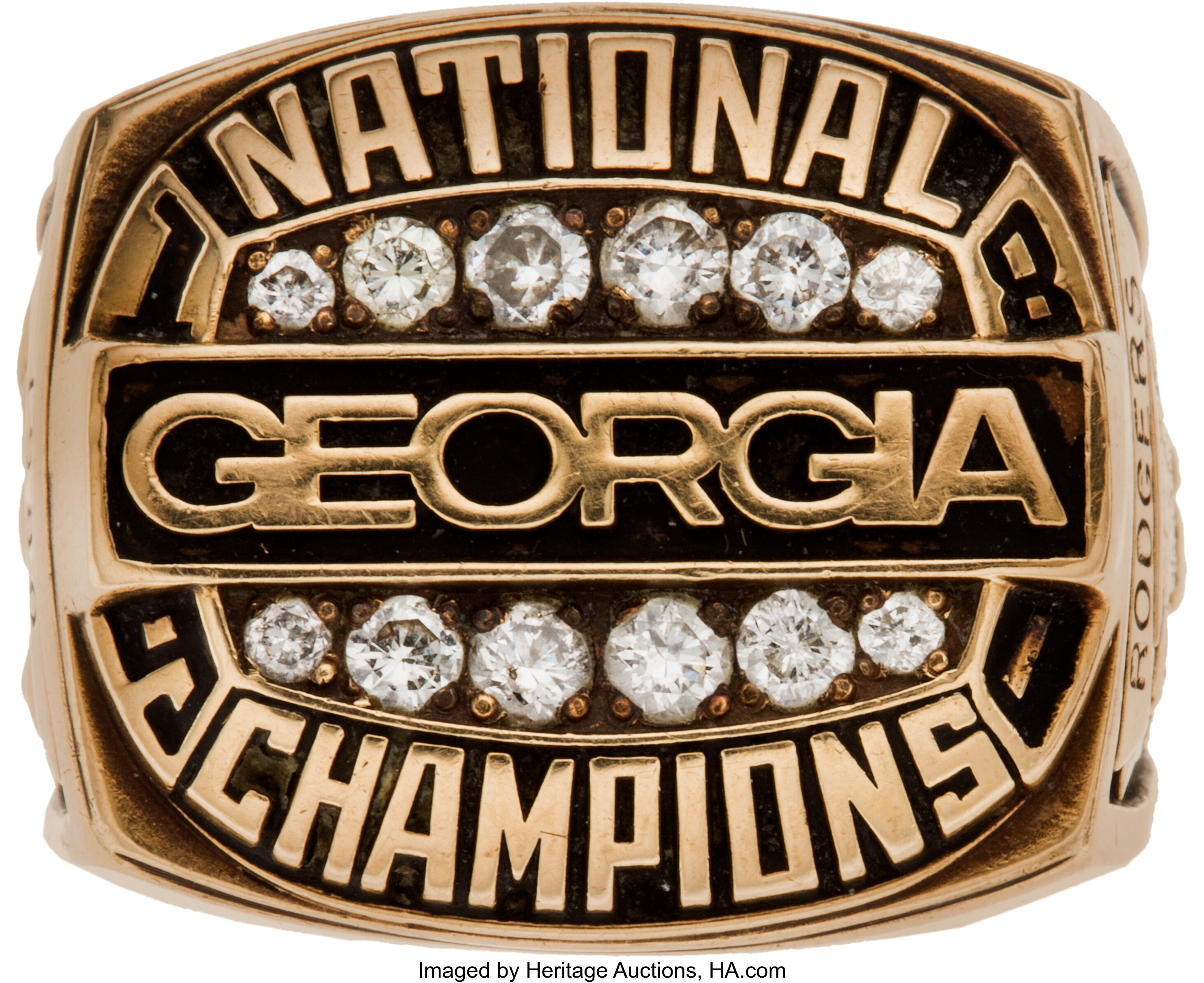 University of Georgia Bulldogs College Football National Championship –  Rings For Champs