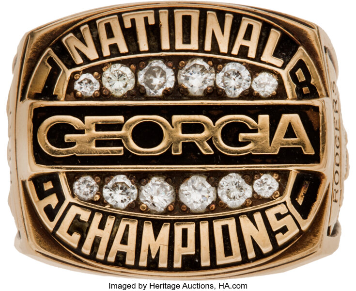 Georgia's national championship rings are in - Footballscoop