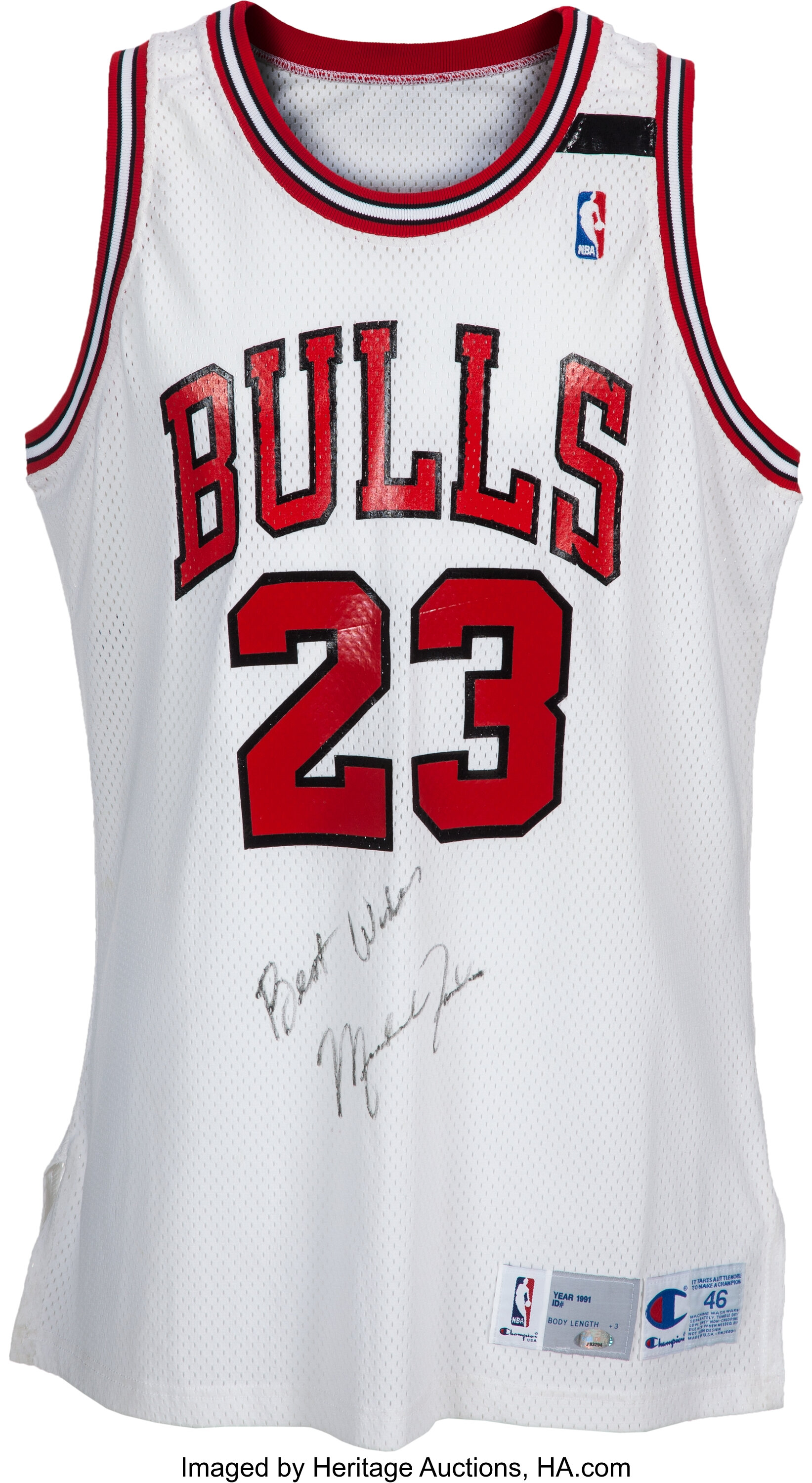 Jordan Chicago Bulls Jersey (Black/Red) S