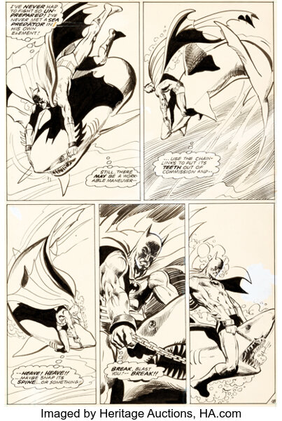 Neal Adams Batman #251 Page 18 Original Art (DC, 1973).... Original | Lot  #92008 | Heritage Auctions