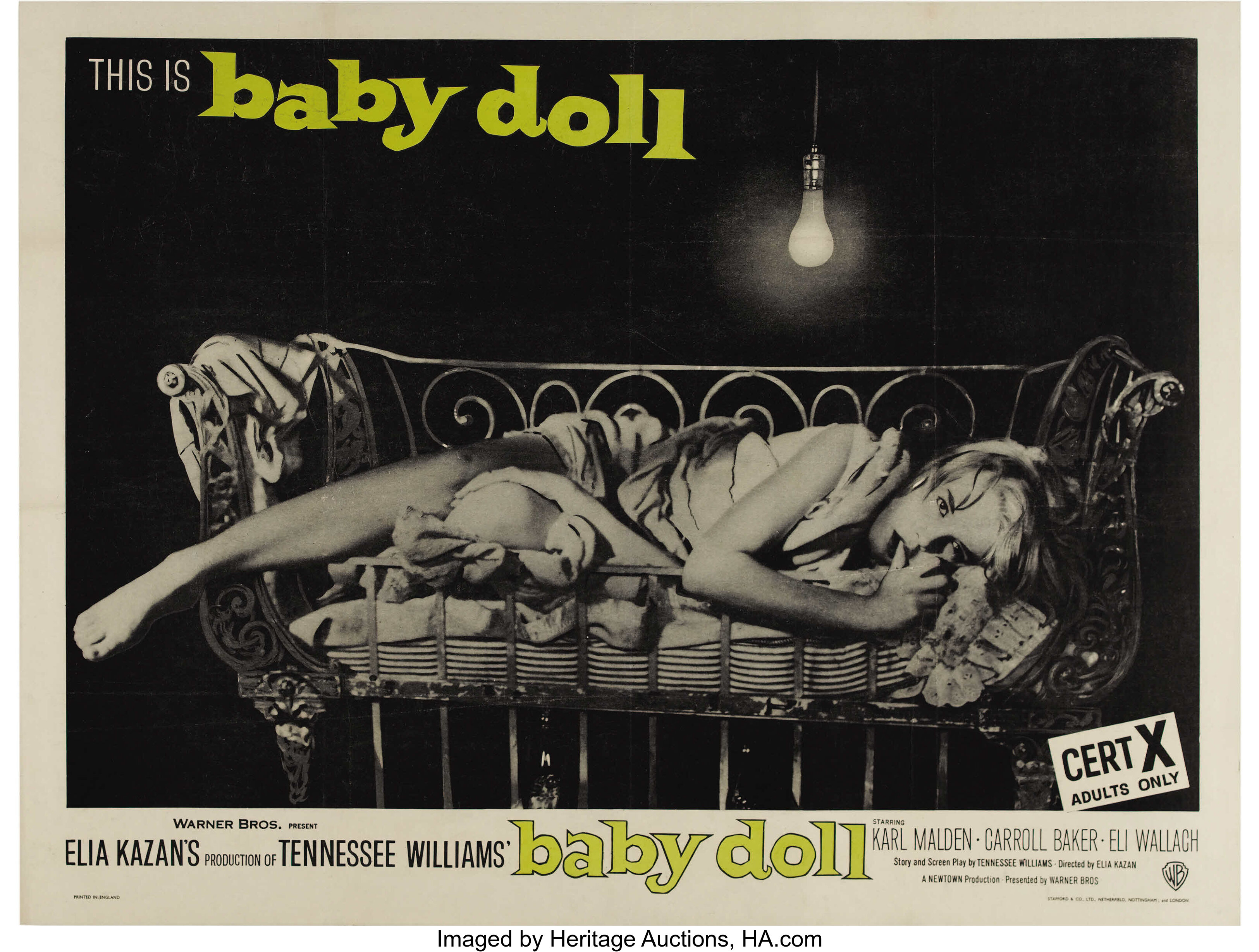 baby doll 1956 poster