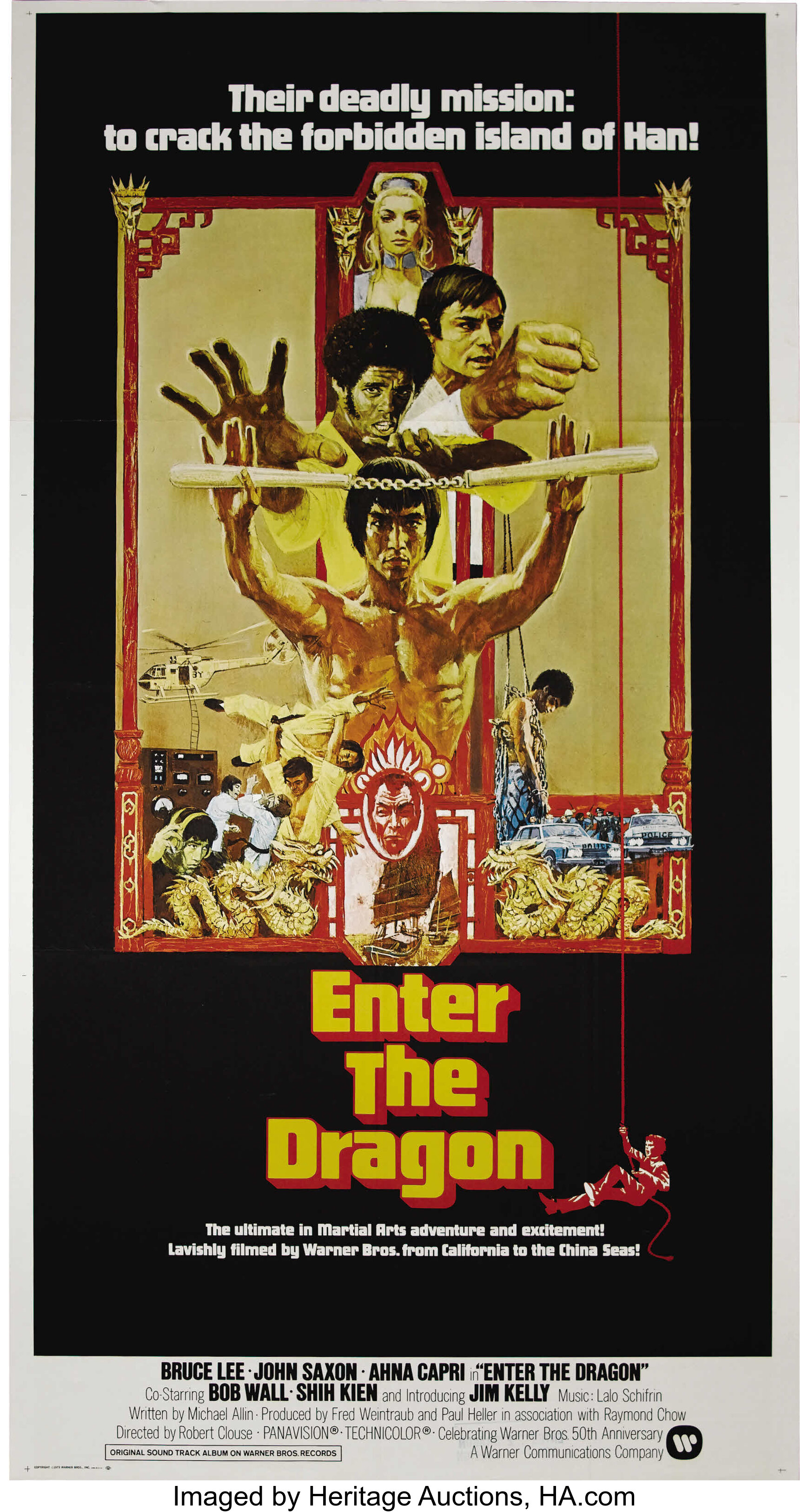 enter the dragon 1973 poster