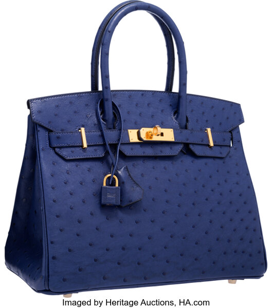 Hermès Blue Jeans Ostrich Birkin Bag  Bags, Purses and handbags, Fashion  bags