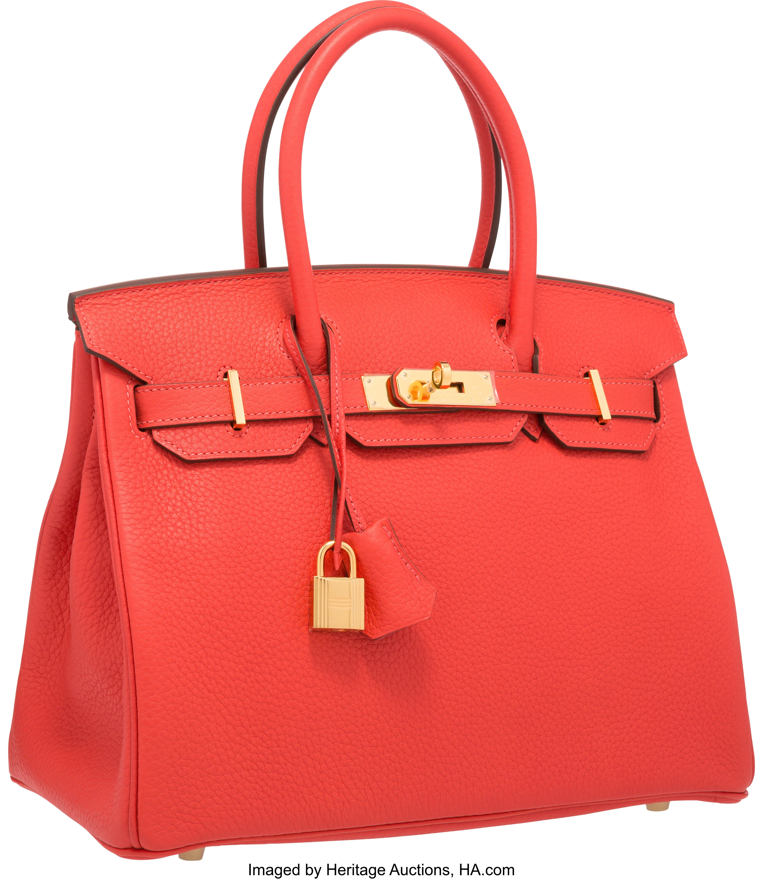 Hermes Rouge Casaque/Rose Jaipur Togo Leather Palladium Hardware So Kelly  26 Bag Hermes