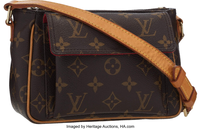 Louis Vuitton Classic Monogram Canvas Viva Cite MM Shoulder Bag