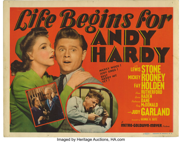 Image result for Life Begins for Andy Hardy 1941