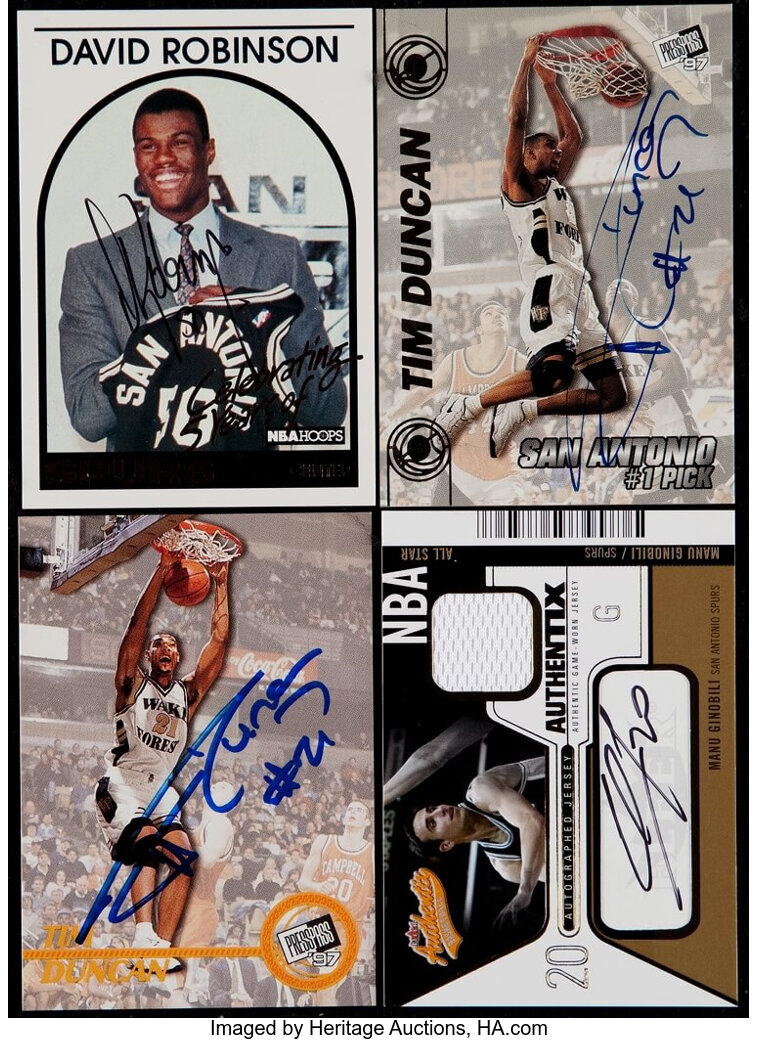 David Robinson signed game - Nba-Game-Worn-Jerseys.com