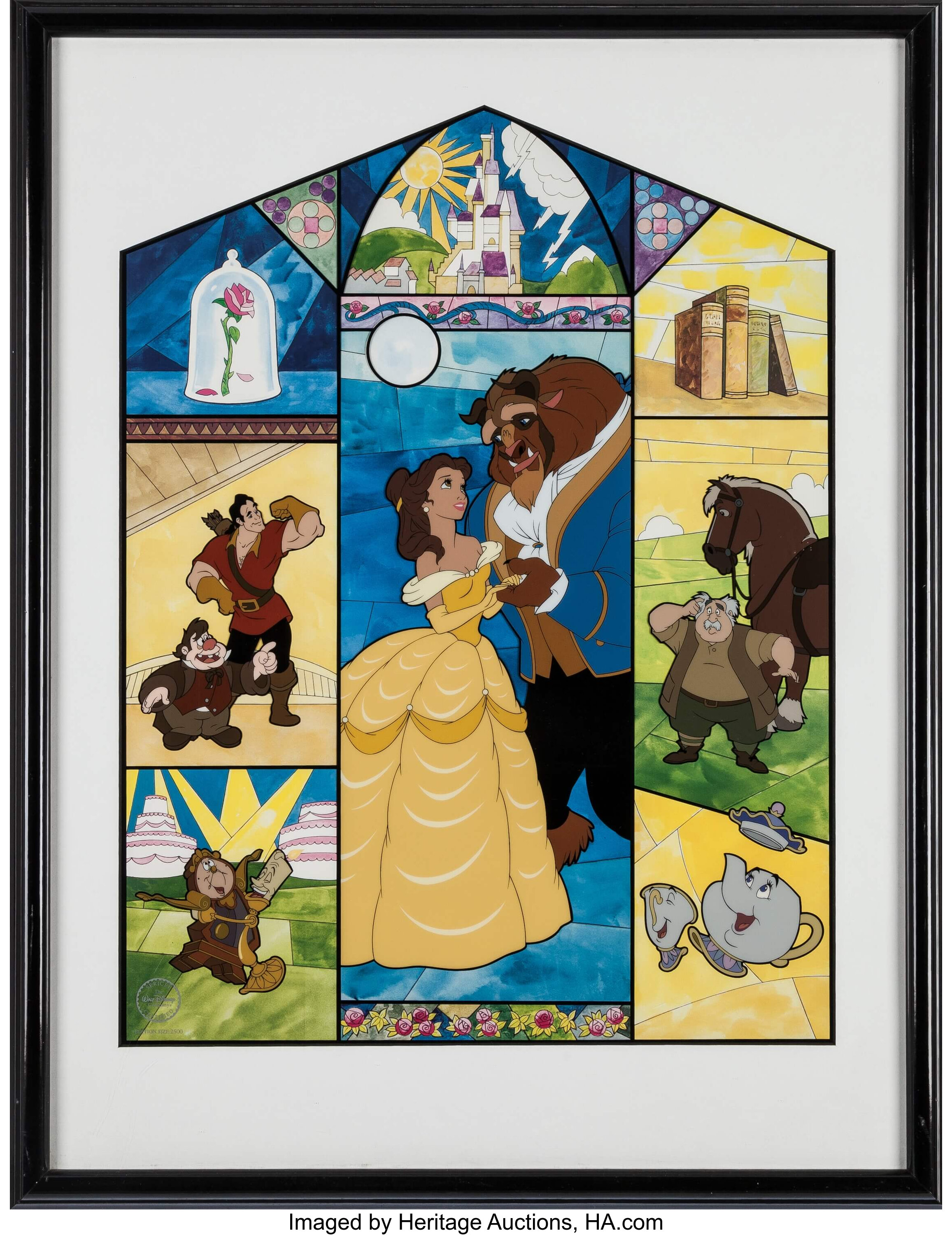 Beauty And The Beast Tale As Old As Time Limited Sericel Edition Lot 121 Heritage Auctions