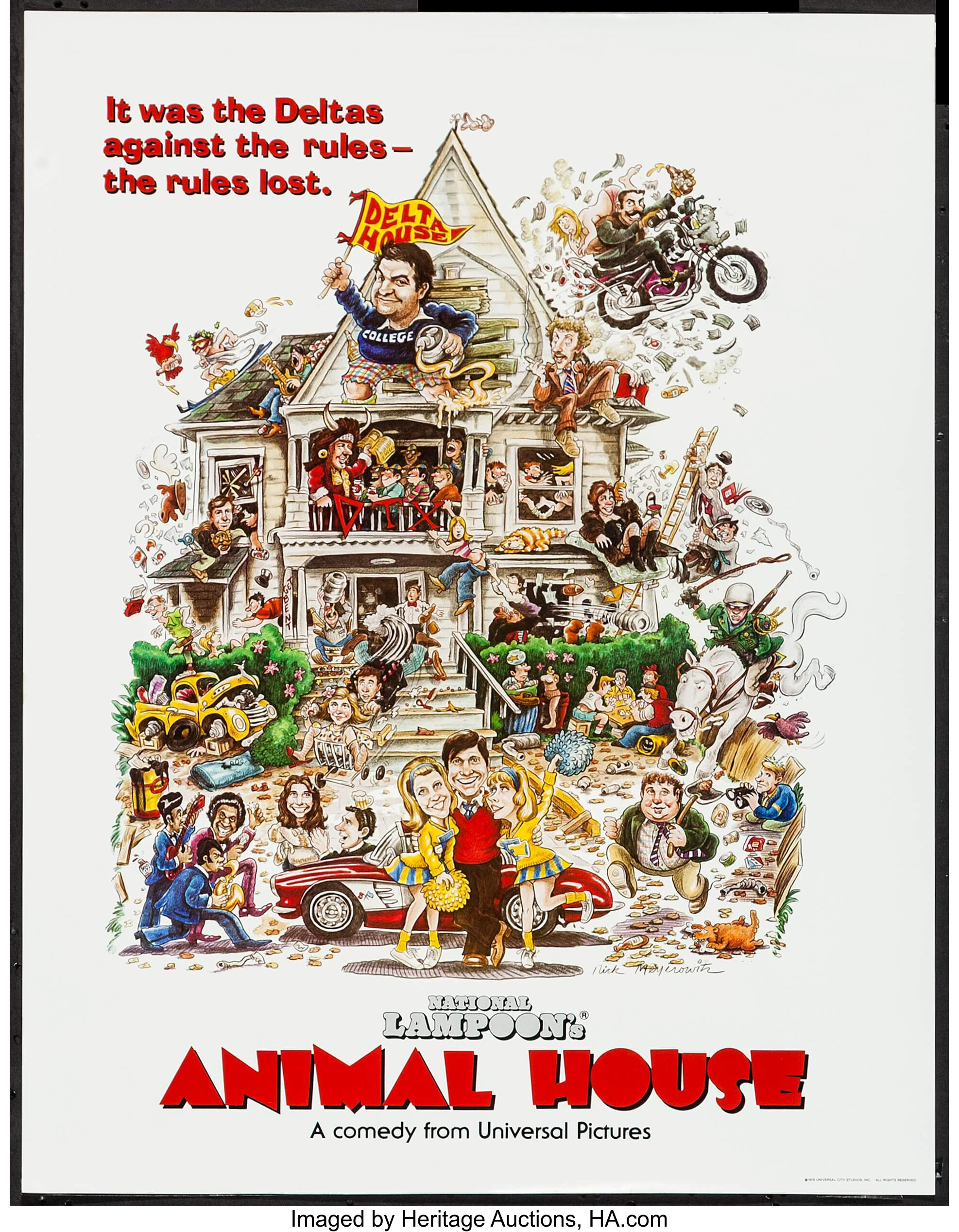 animal house original movie poster