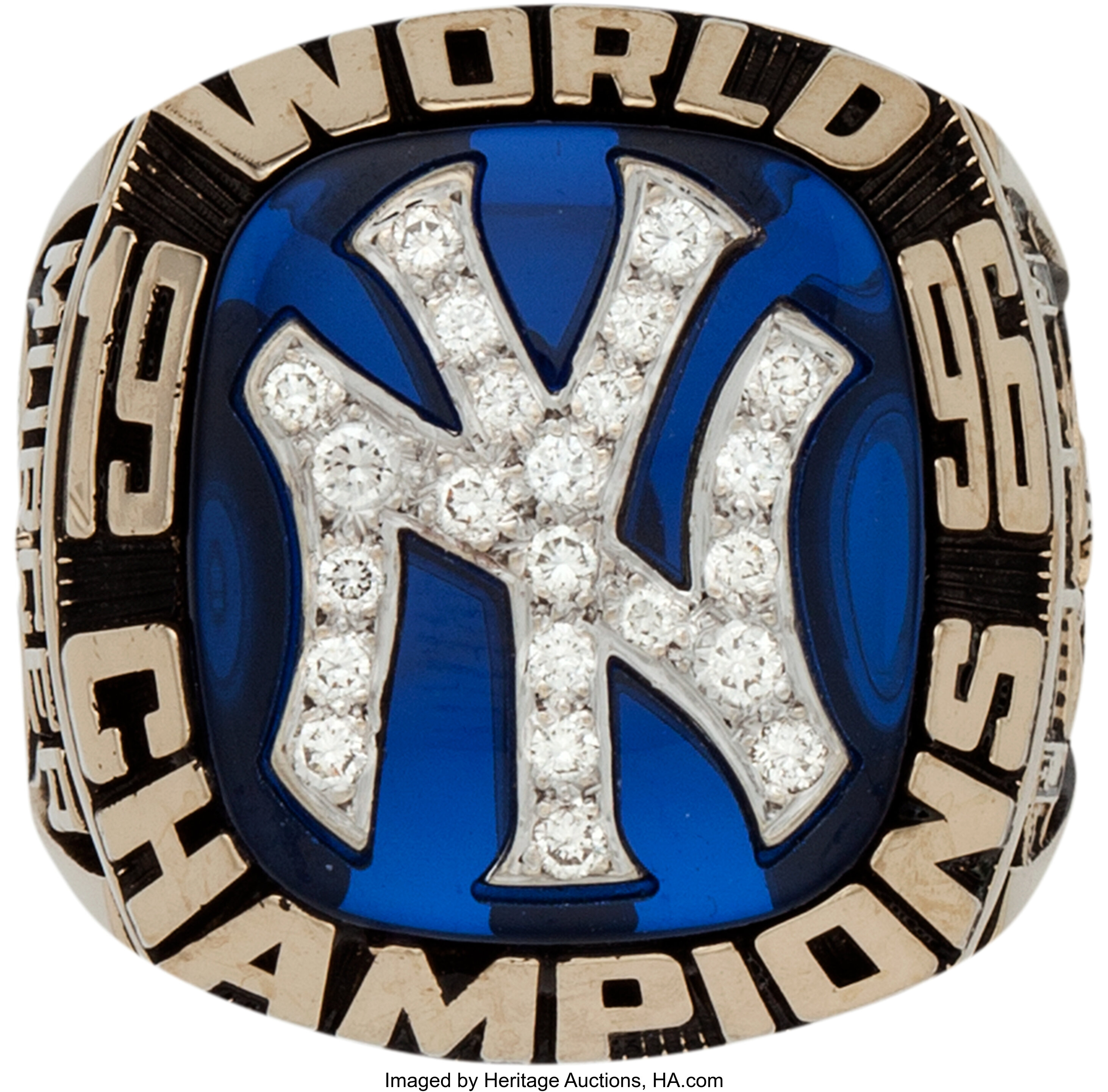 1996 New York Yankees World Championship Ring Presented to Bobby, Lot  #80003