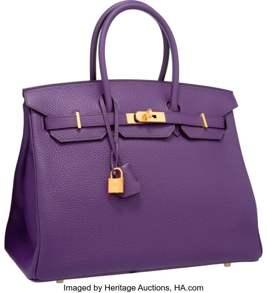 Hermès Birkin Sizes - Lilac Blue London