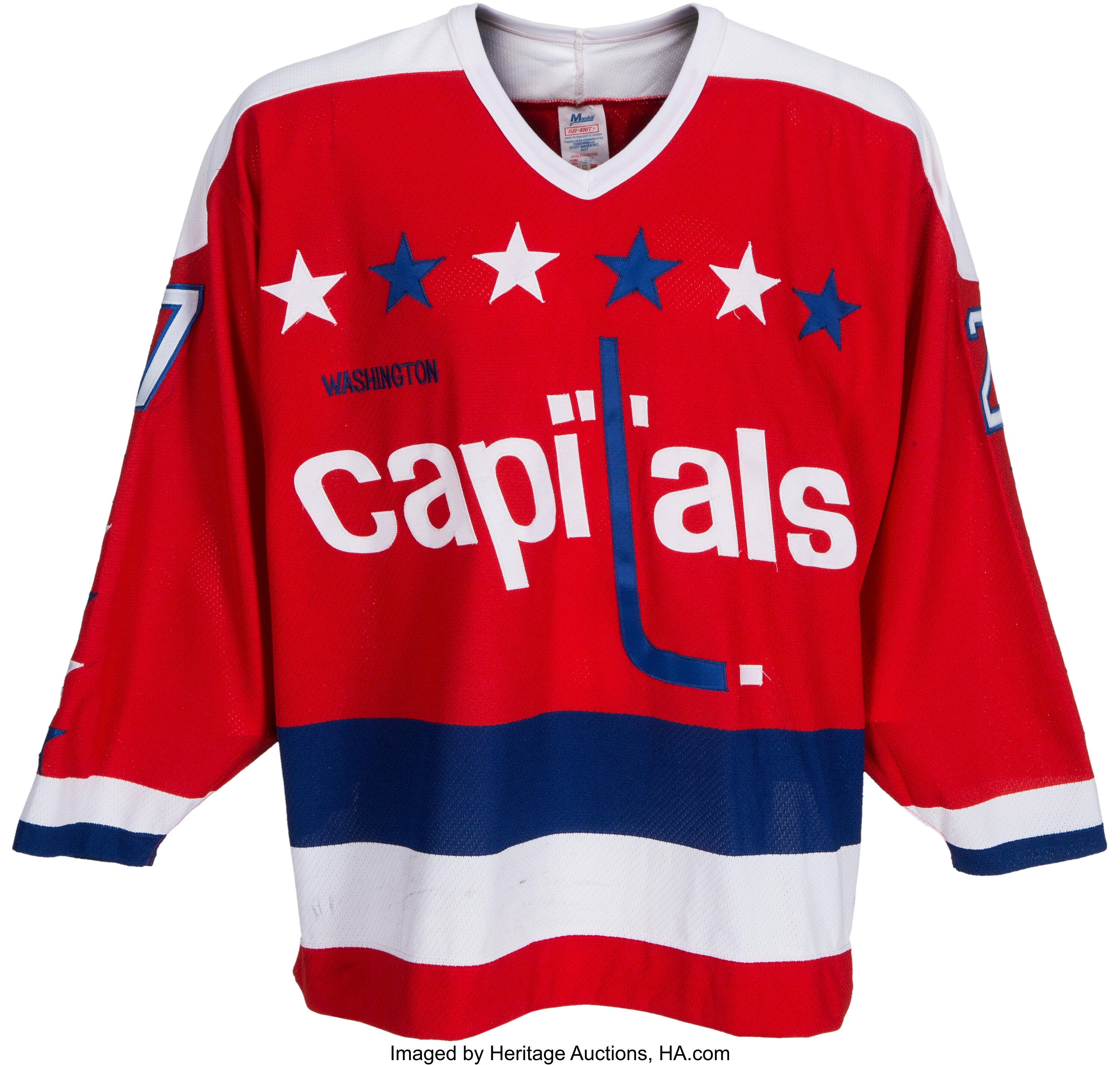 Capitals deals jersey auction