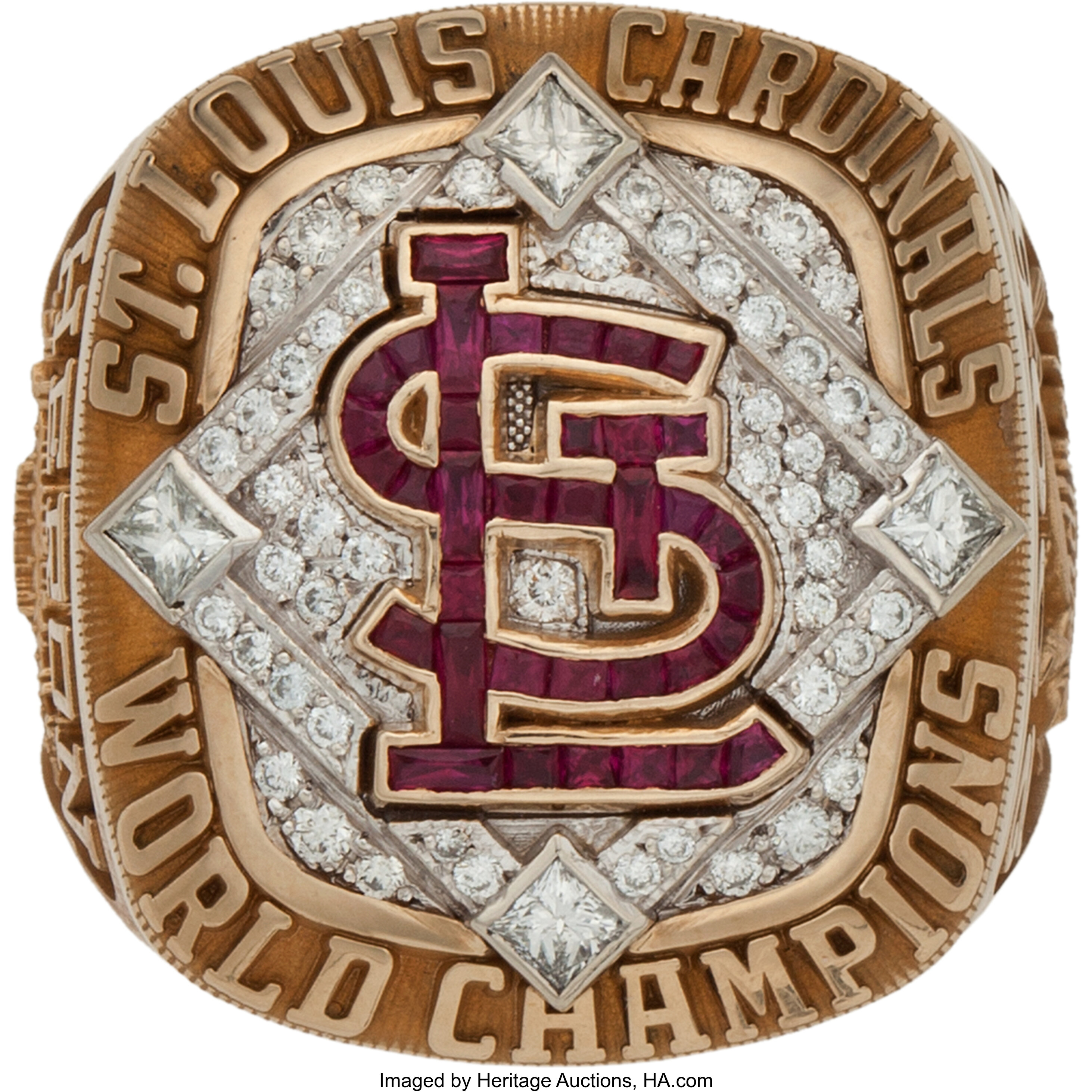 2006 St. Louis Cardinals World Series Championship Ring.... | Lot ...