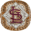 2006 SAINT LOUIS CARDINALS WORLD SERIES CHAMPIONSHIP RING