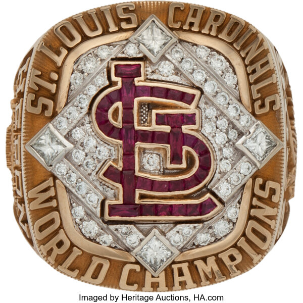 2006 St. Louis Cardinals World Championship Ring  St louis cardinals, St  louis cardinals baseball, Championship rings