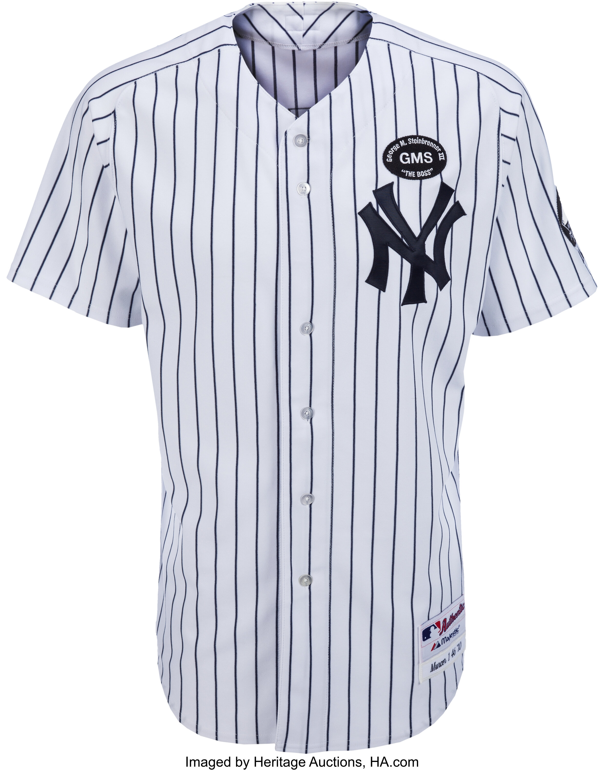 2008 Bobby Murcer New York Yankees Old-Timers' Day Jersey from The, Lot  #80371