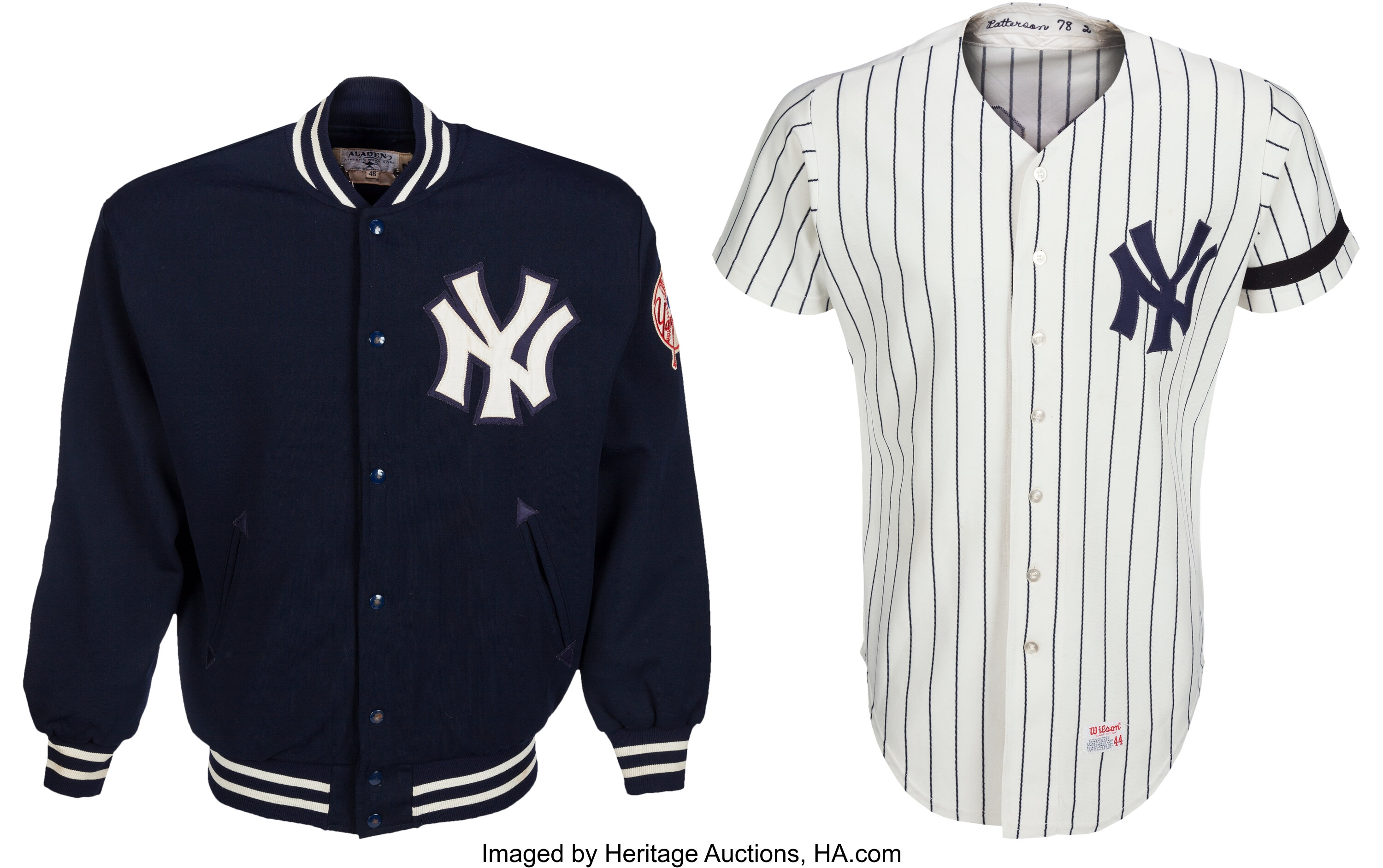 1979 Bobby Brown Game Worn New York Yankees Jersey & Jacket. , Lot  #80541