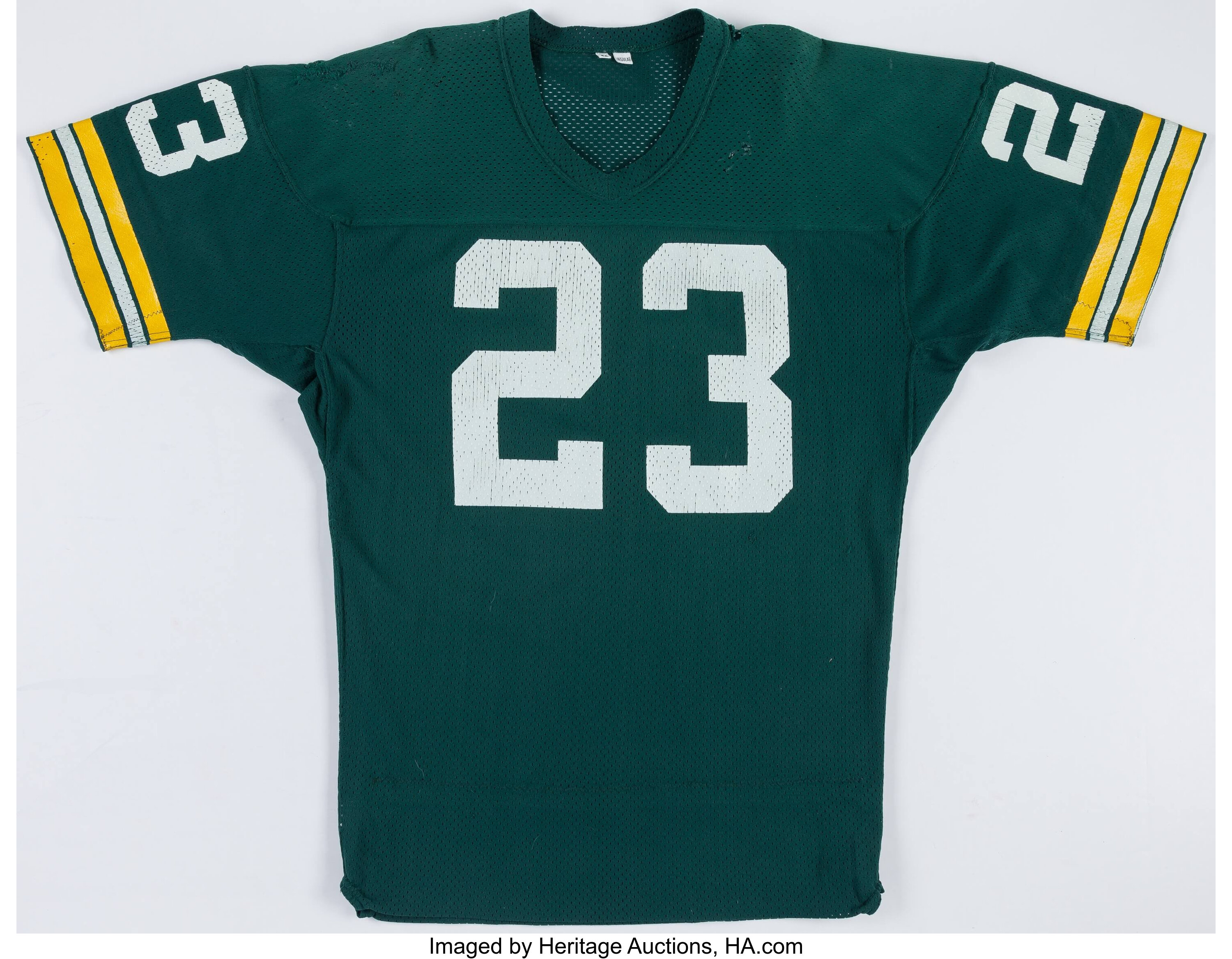 1977 Terry Randolph Game Worn Green Bay Packers Jersey. Football, Lot  #42206