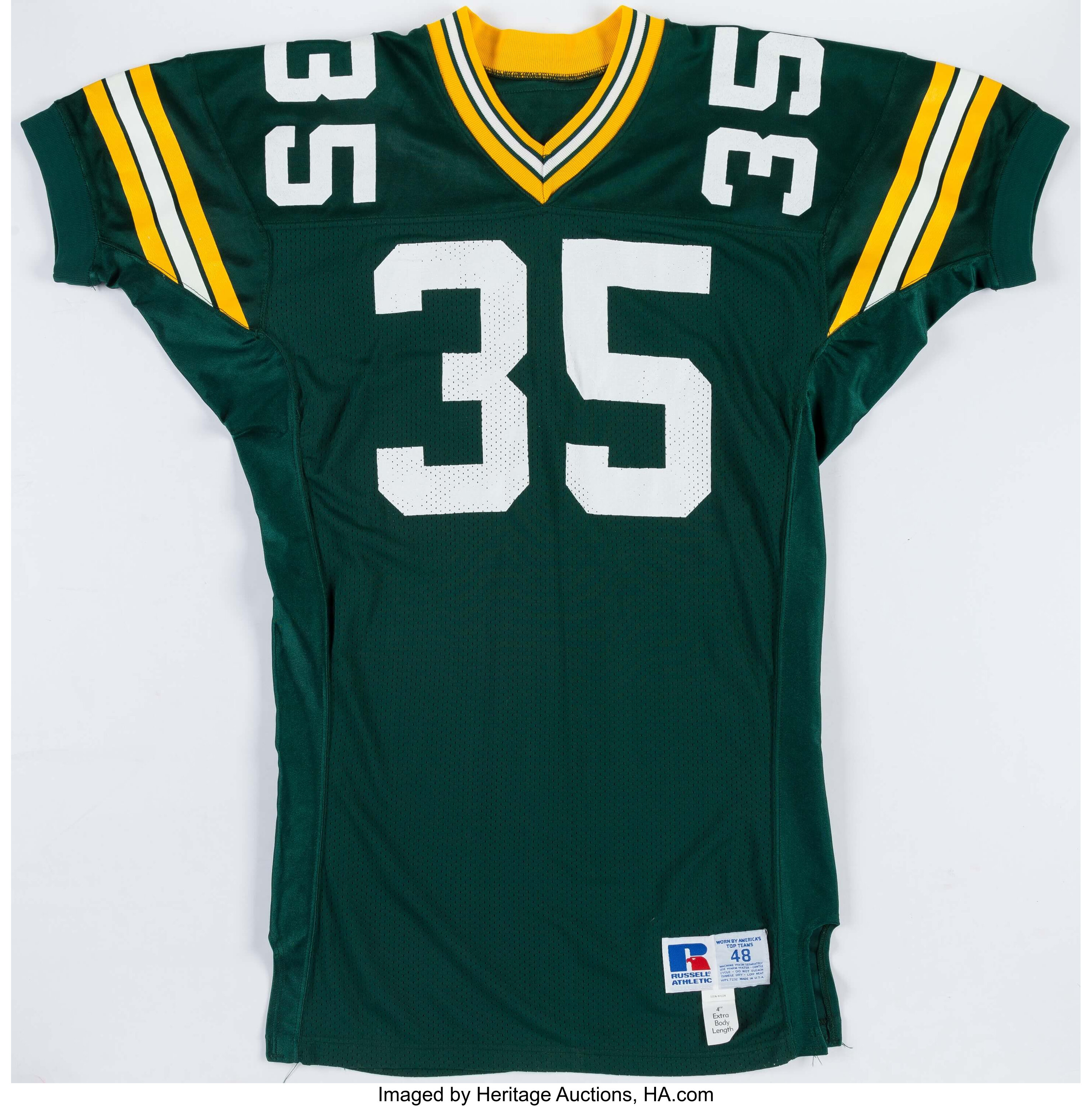 1990 Michael Haddix Game Issued Green Bay Packers Jersey., Lot #42213