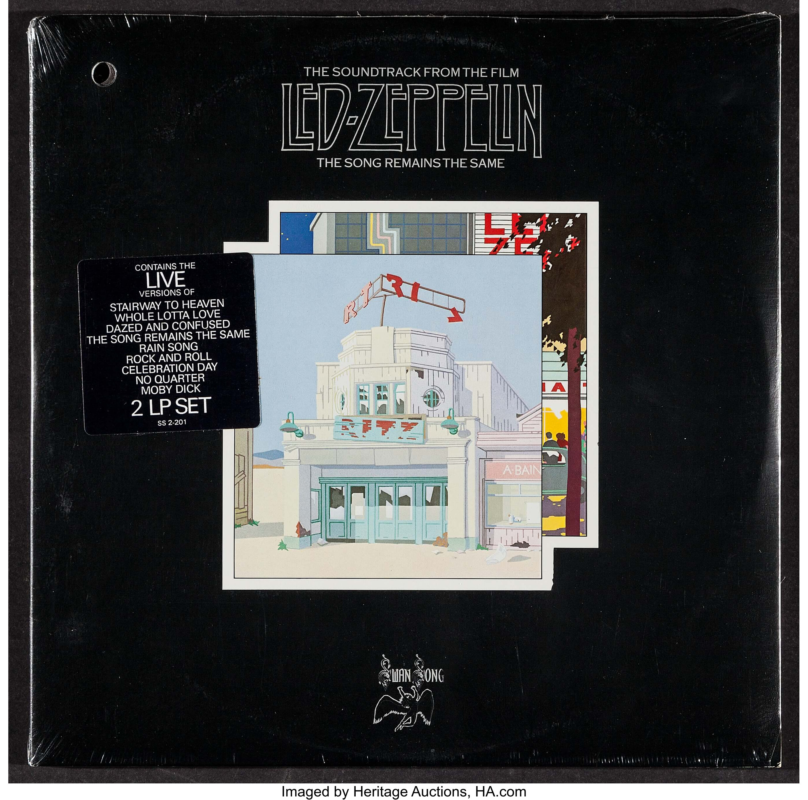 Led Zeppelin , The Soundtrack From The Film The Song Remains The Same 1976  , Swan Song - SS 2 201