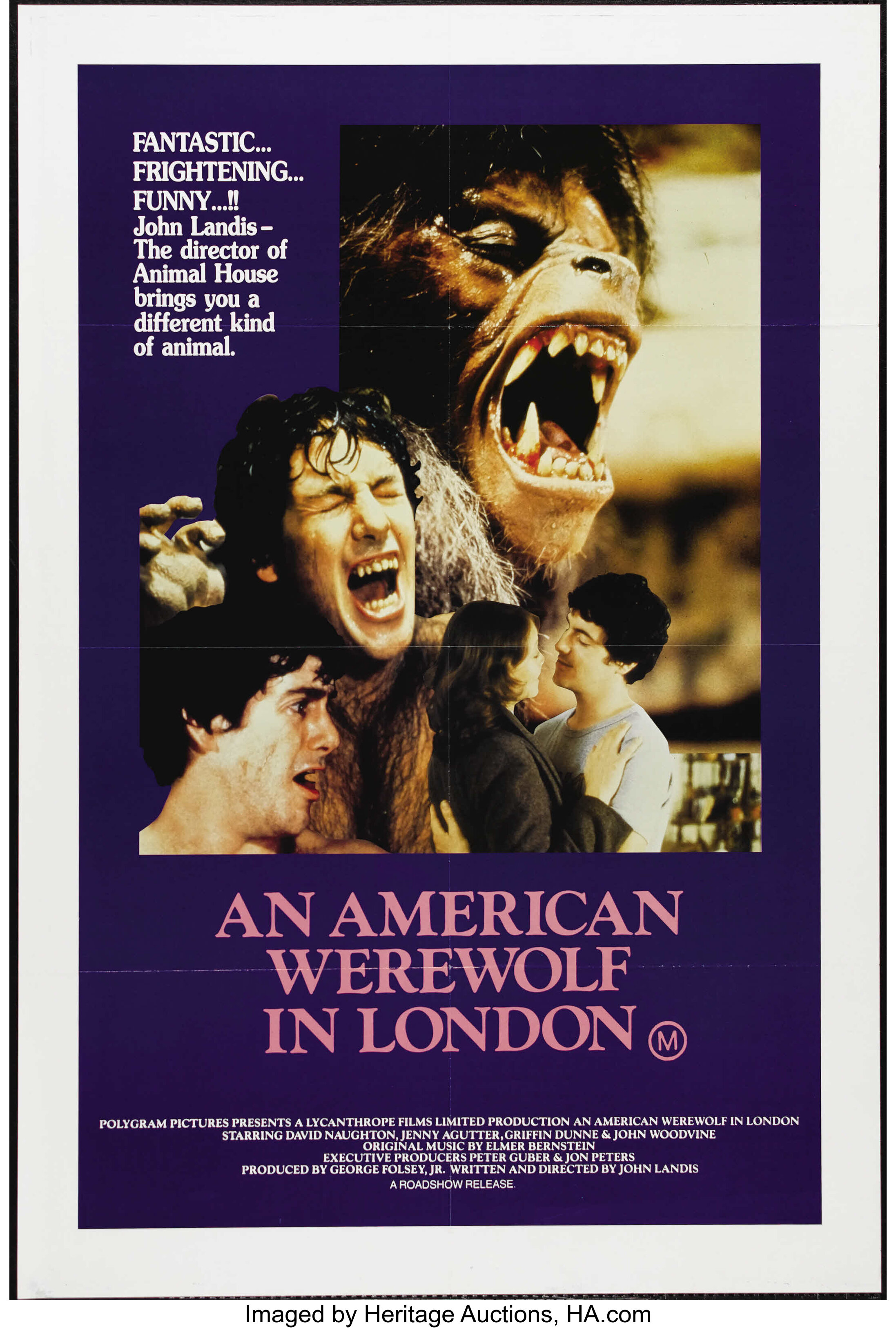 An American Werewolf in London (1981)  American werewolf in london,  Werewolf, John landis