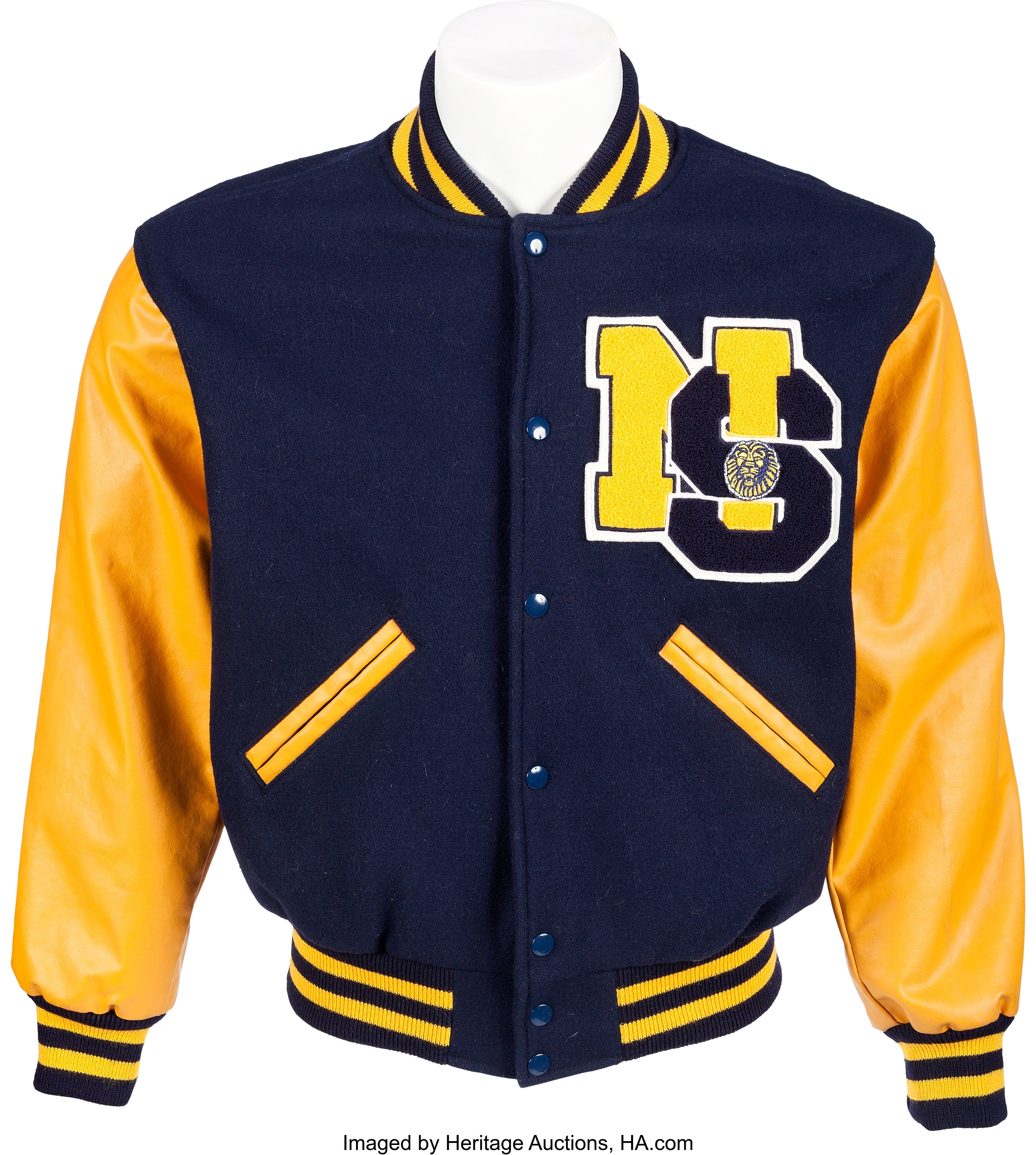 A Lindsay Lohan Letterman Jacket from 