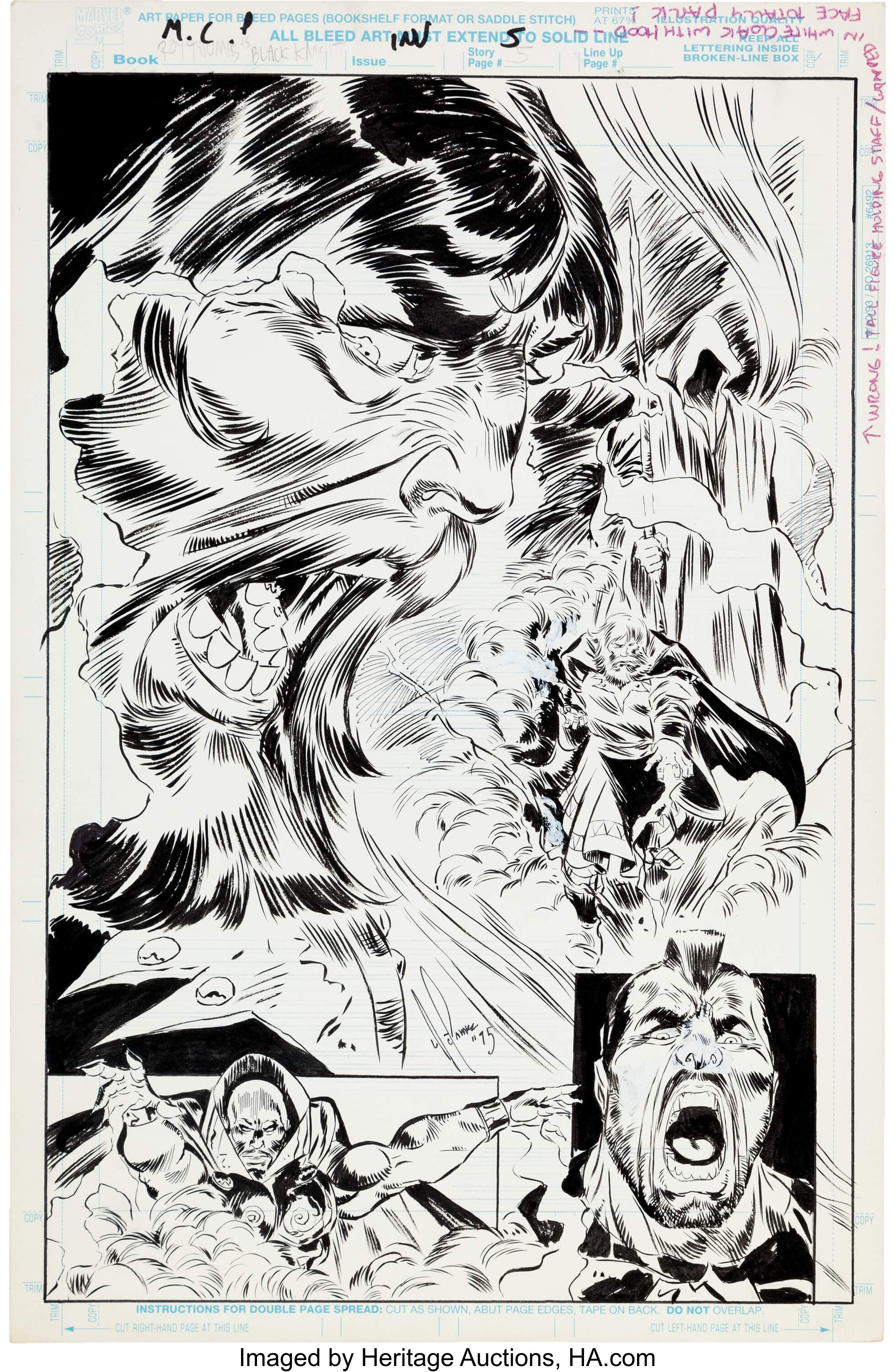 John Buscema (attributed) and Jerry DeCaire Marvel Comics Presents ...