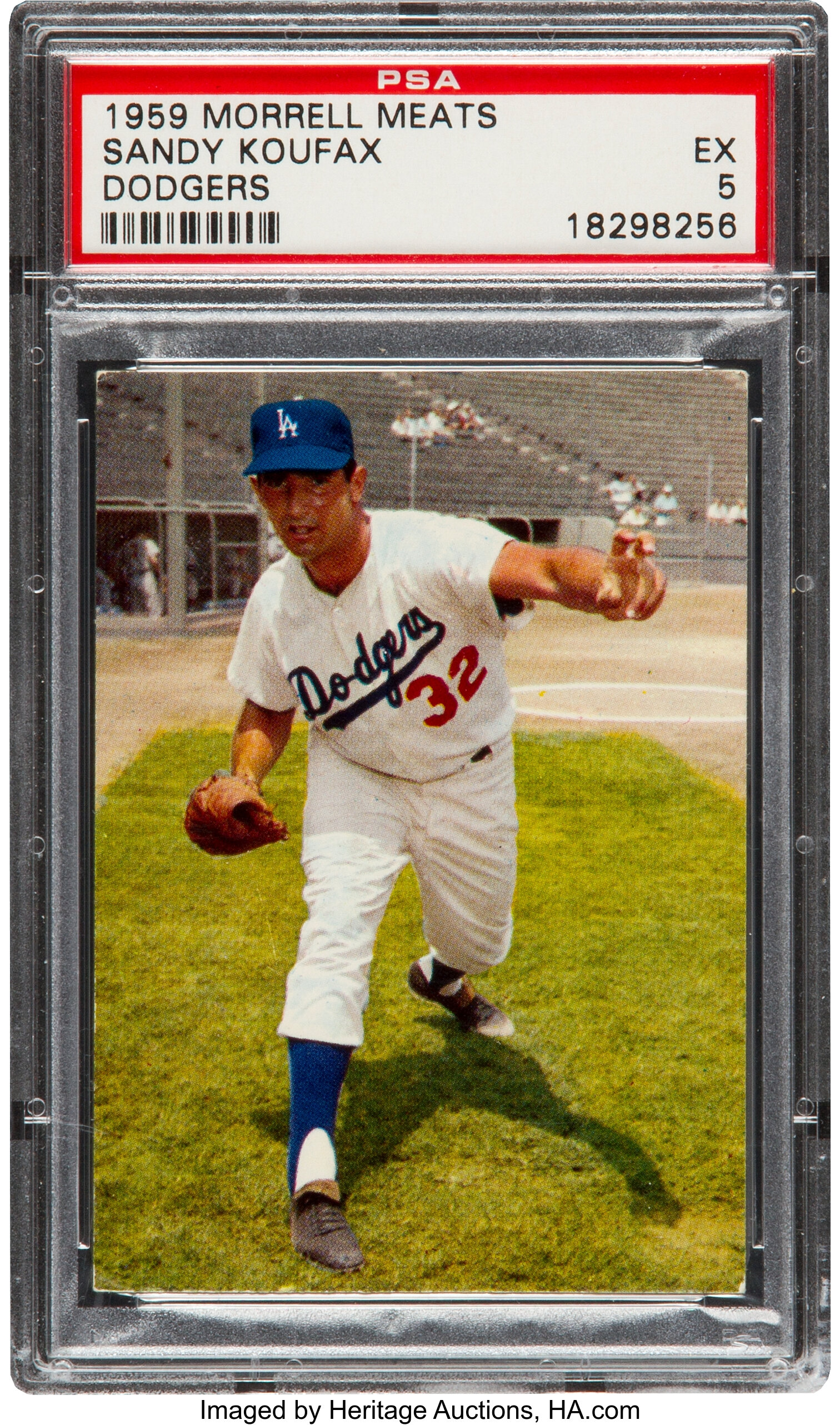 Sandy Koufax Pitching (B/W)