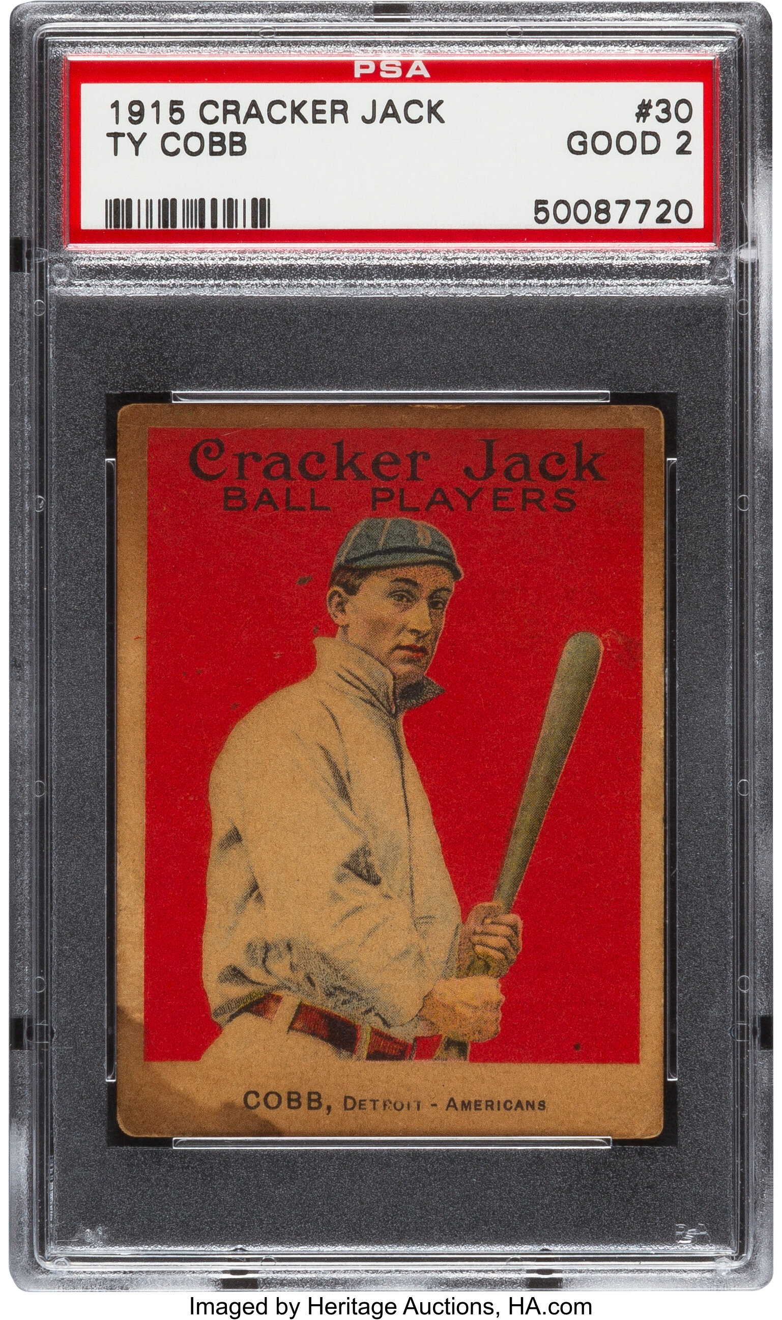 Cracker Jack Ty Cobb Card Homers At HeritageAntiques And The Arts