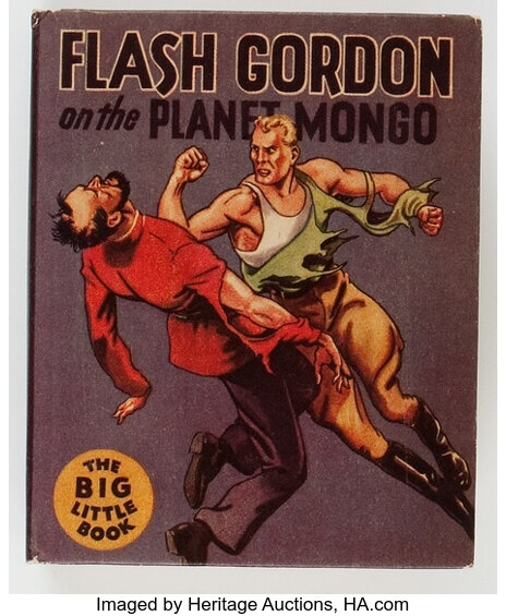 Big Little Book 1110 Flash Gordon On The Planet Mongo Whitman Lot Heritage Auctions