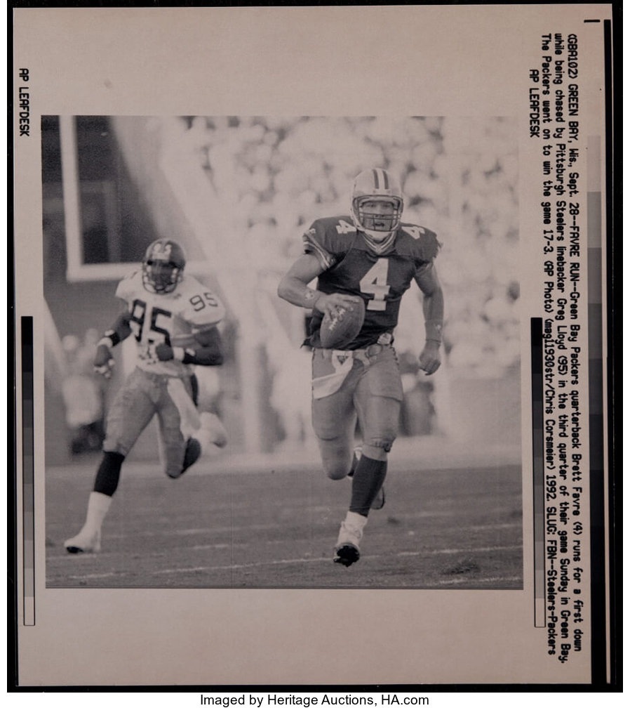 Brett Favre's FIRST Start! (Steelers vs. Packers, 1992)