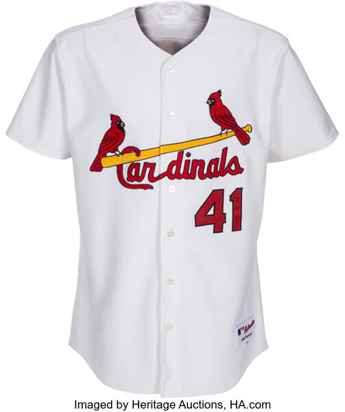 Men's Louis Cardinals Yadier Molina Authentic Game Jersey S