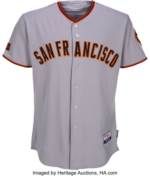 2009 Tim Lincecum Game Worn San Francisco Giants Jersey with MLB, Lot  #82039