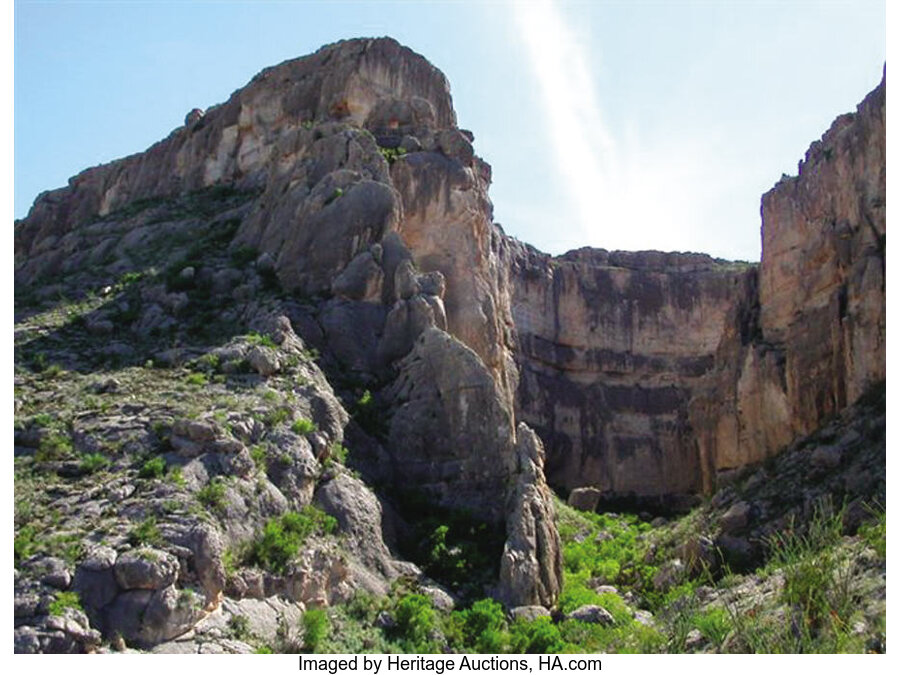 Tour of Ancient Bee Cave Indian Site at Chalk Draw Ranch One night