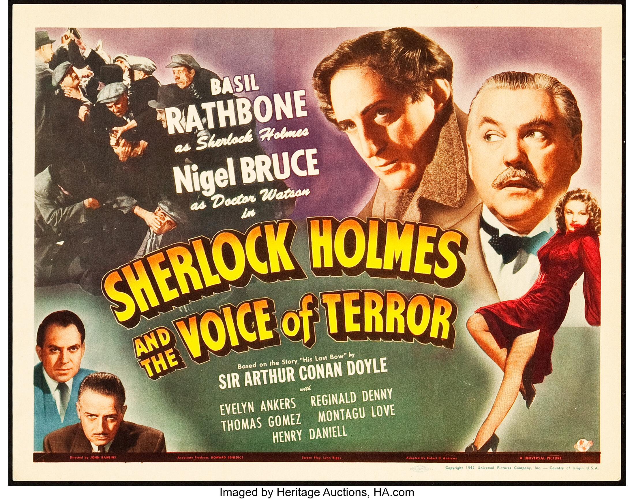 Sherlock Holmes and the Voice of Terror (1942) - IMDb