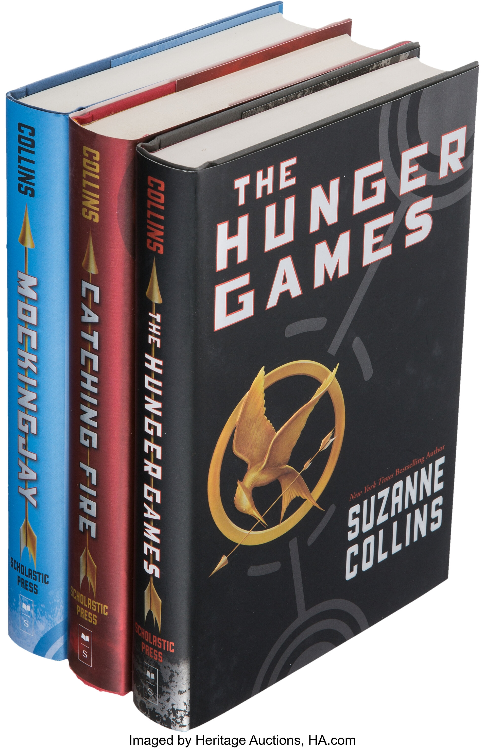Suzanne Collins. The Hunger Games Trilogy, including: The Hunger | Lot  #45045 | Heritage Auctions