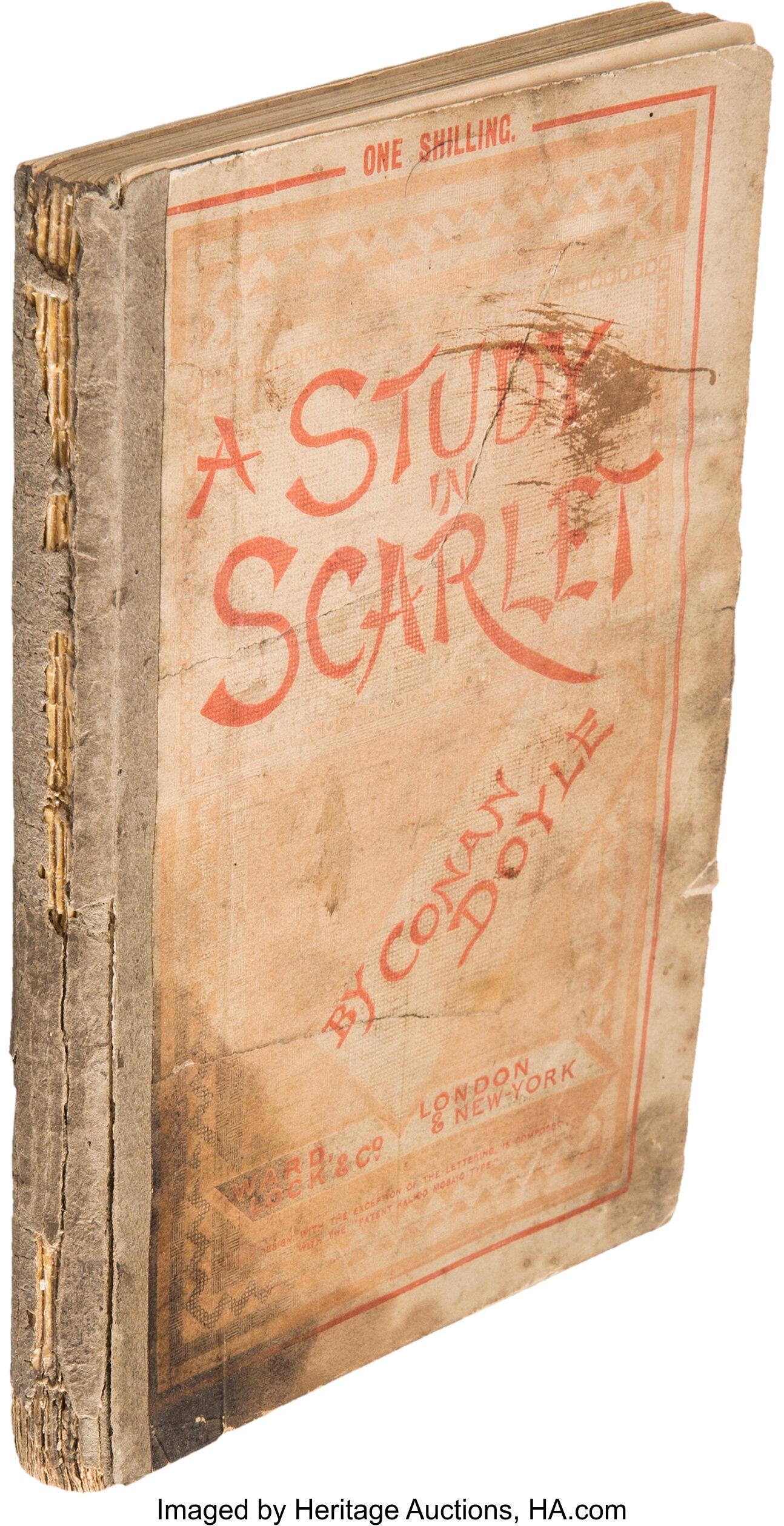 Arthur Conan Doyle A Study In Scarlet London Ward Lock Co Lot Heritage Auctions